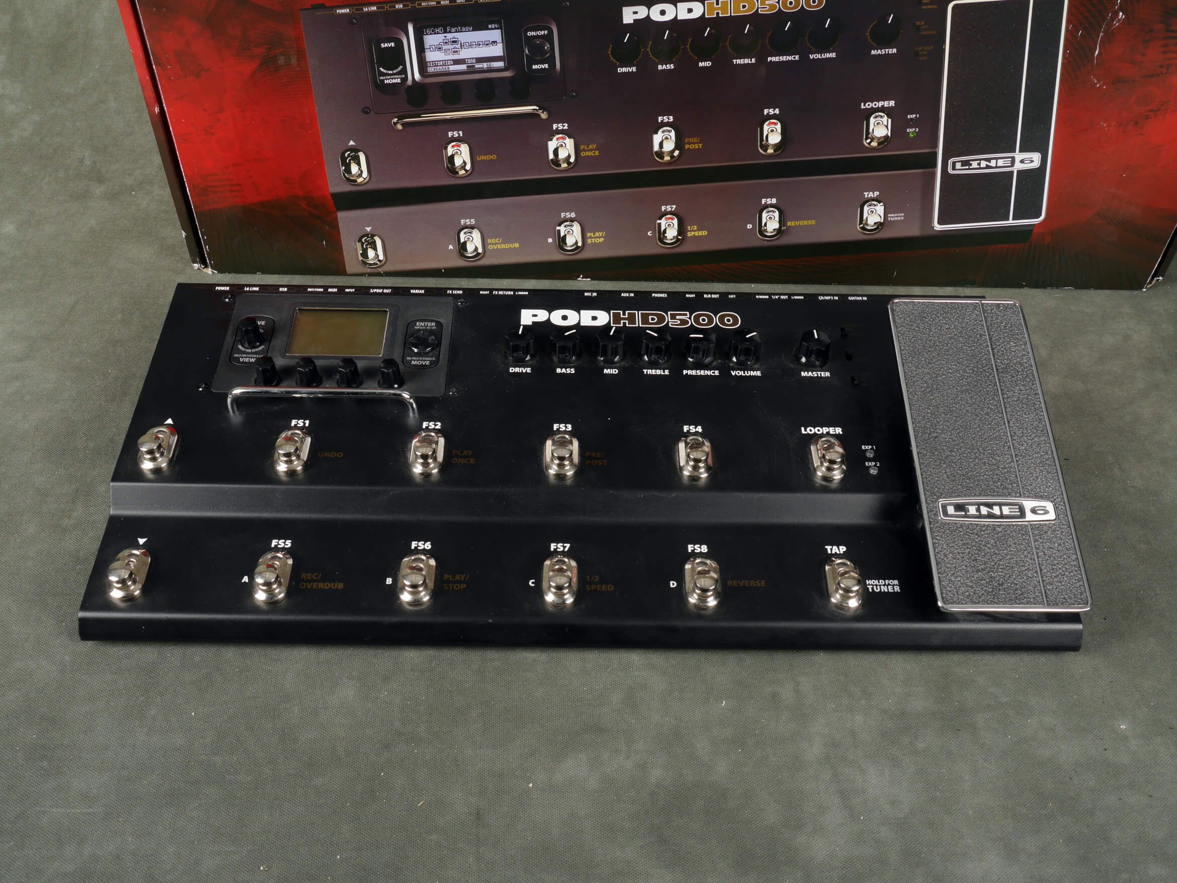 Line 6 HD500 Multi FX Floorboard w/Box & PSU 2nd Hand Rich Tone Music