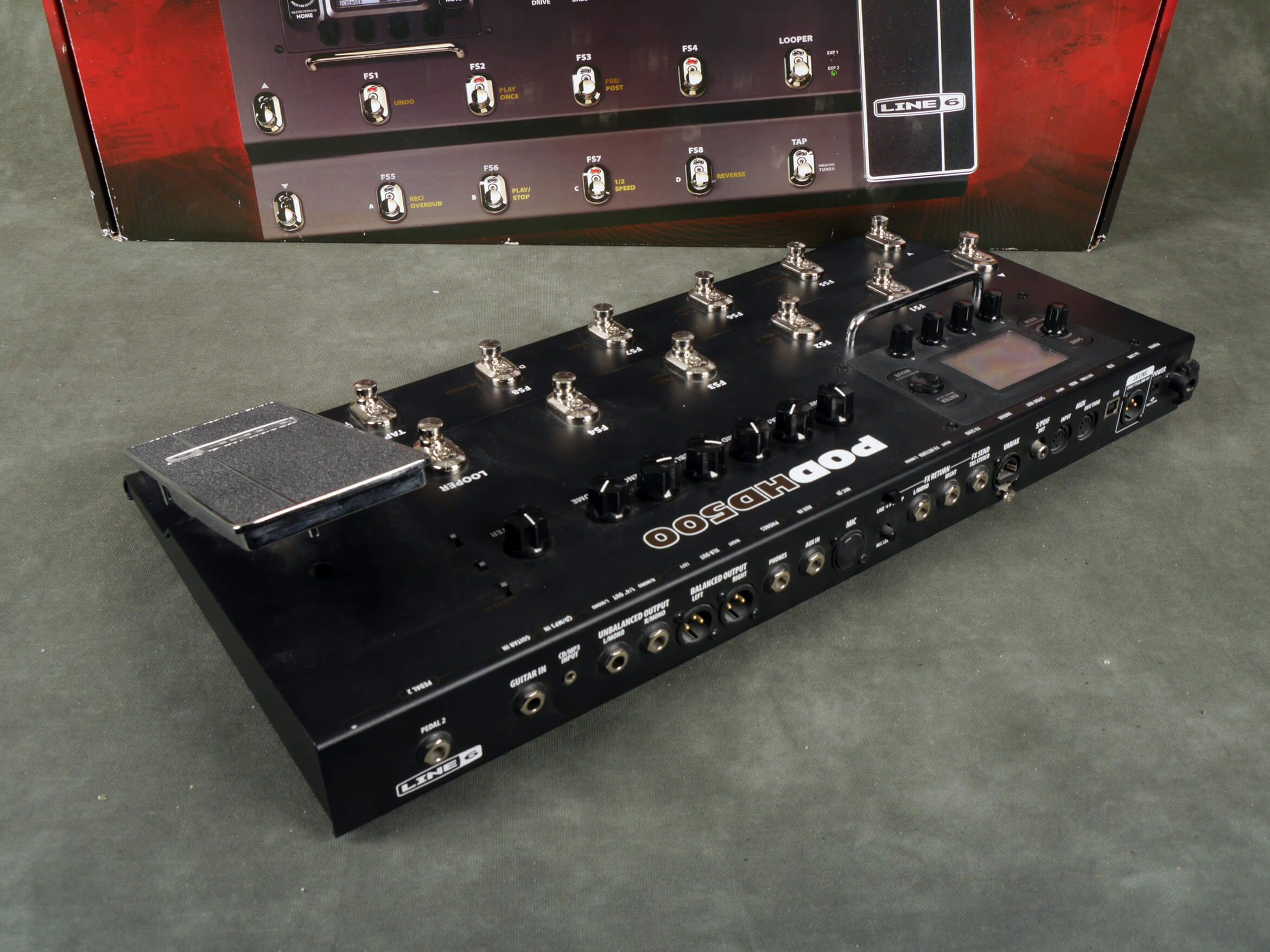 Line 6 HD500 Multi FX Floorboard w/Box & PSU 2nd Hand Rich Tone Music