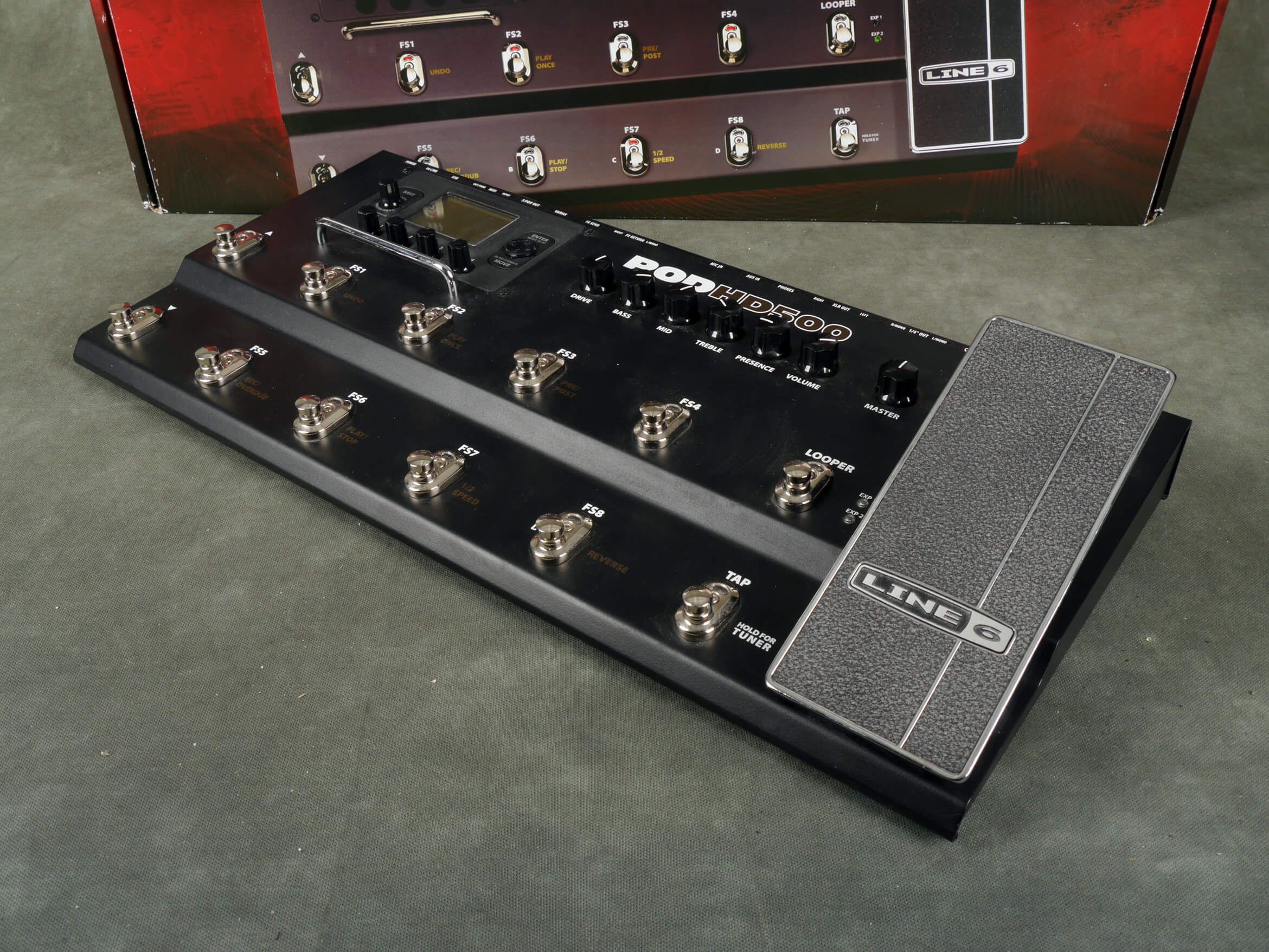 Line 6 HD500 Multi FX Floorboard w/Box & PSU 2nd Hand Rich Tone Music