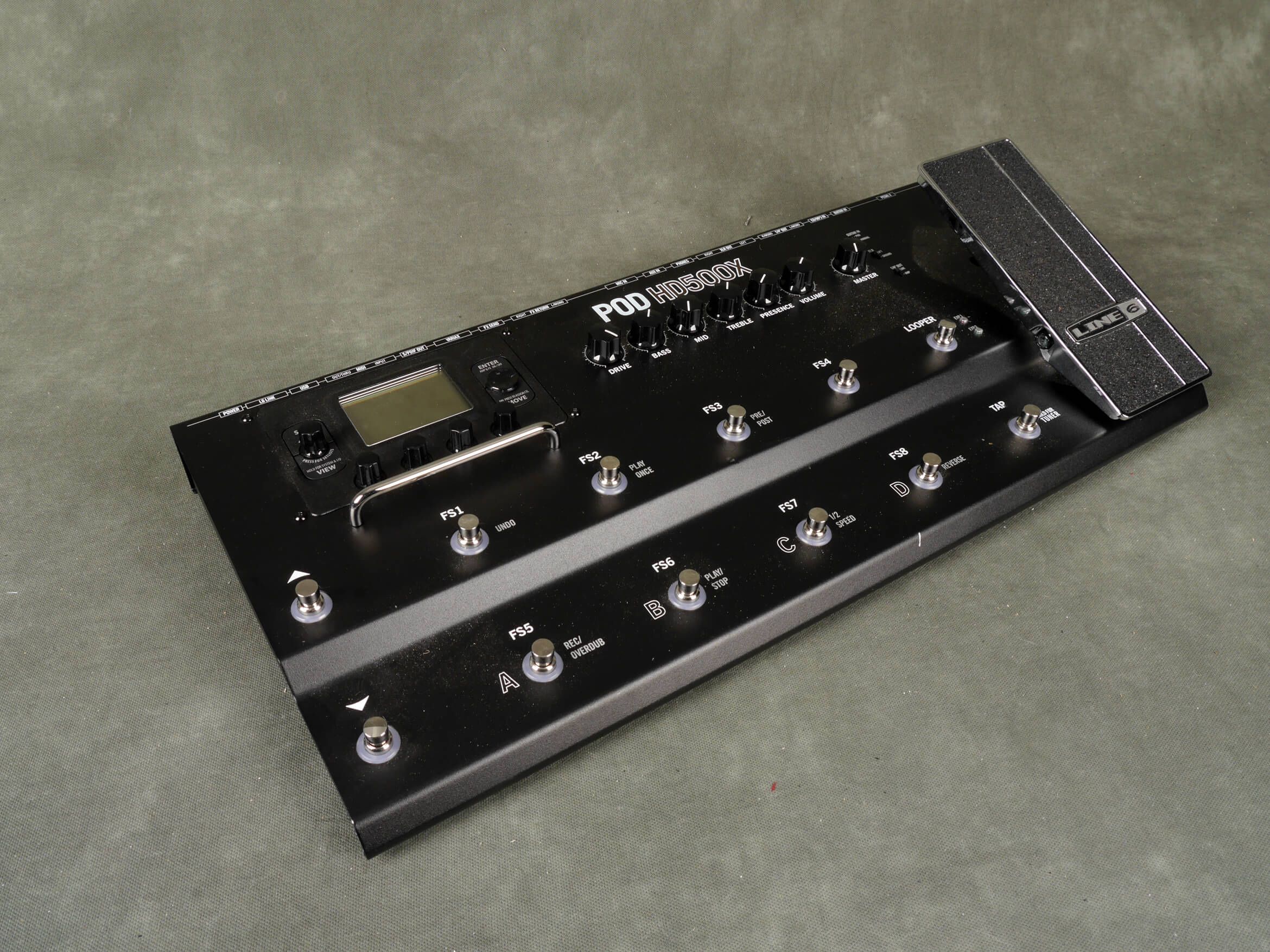Line 6 Pod HD500X Modelling FX Floorboard 2nd Hand Rich Tone Music