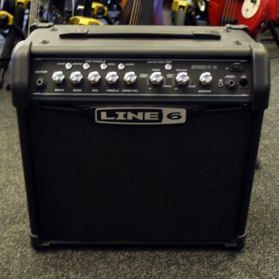 Line 6 Spider IV 15 Watt Guitar Amplifier - 2nd Hand | Rich Tone Music