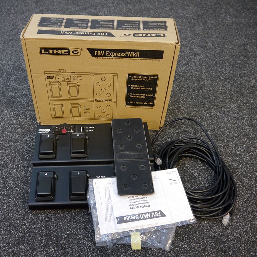 Line 6 FBV Express Foot Controller MkII w/ Box 2nd Hand Rich Tone Music
