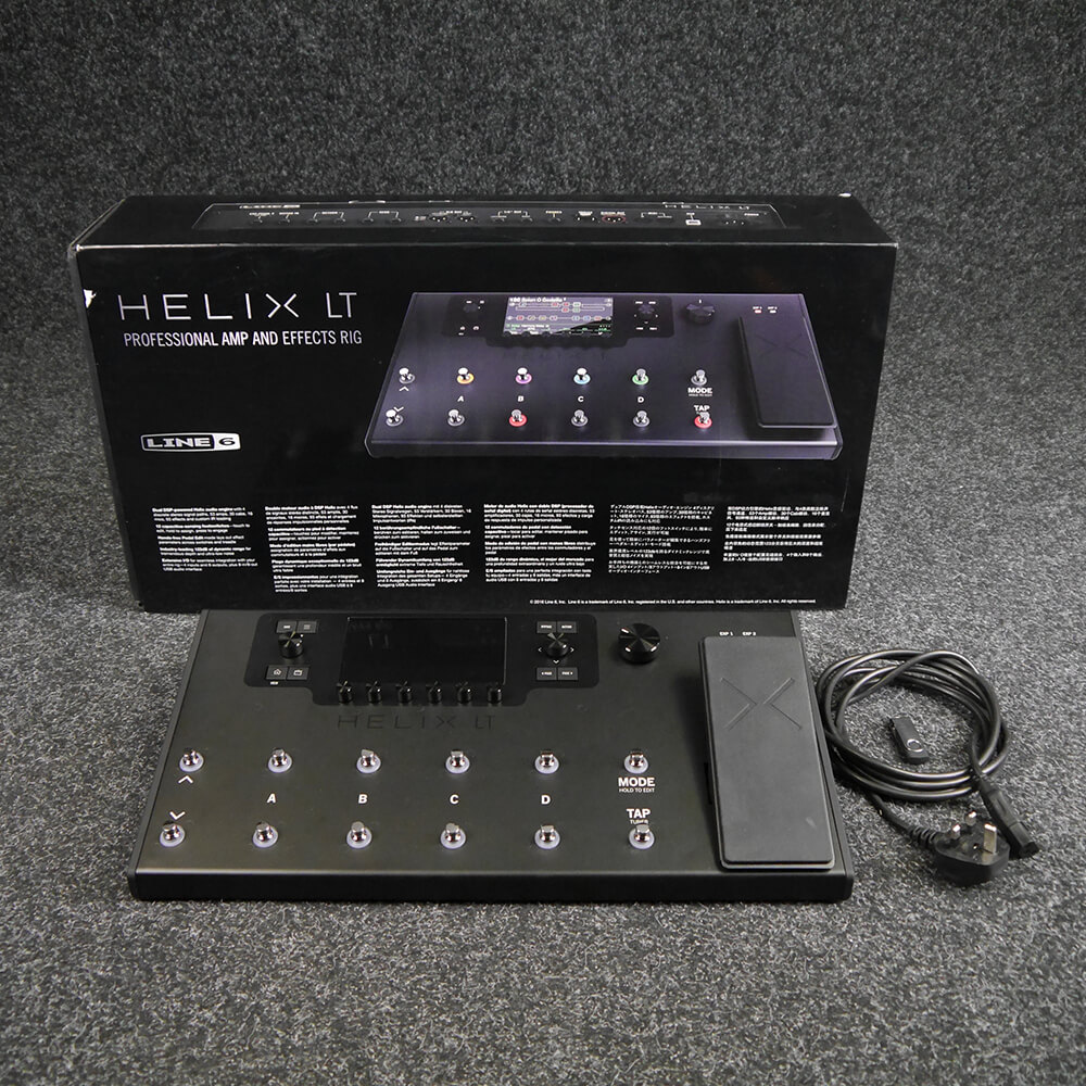 Line 6 Helix LT Multi Effects HX Guitar Processor w/Box - 2nd Hand