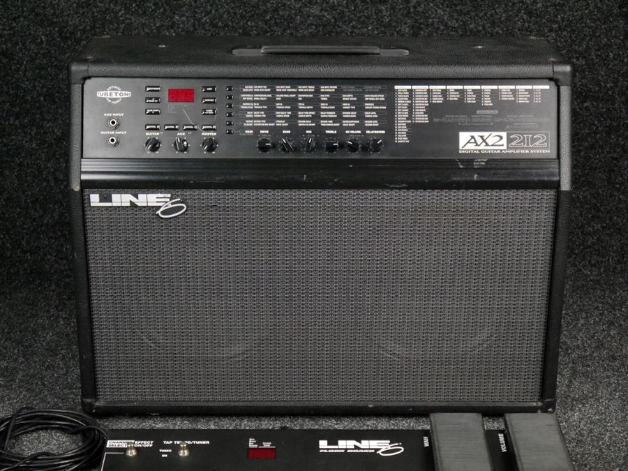 Line 6 AX2 212 Combo Amplifier & Floor Unit 2nd Hand **COLLECTION