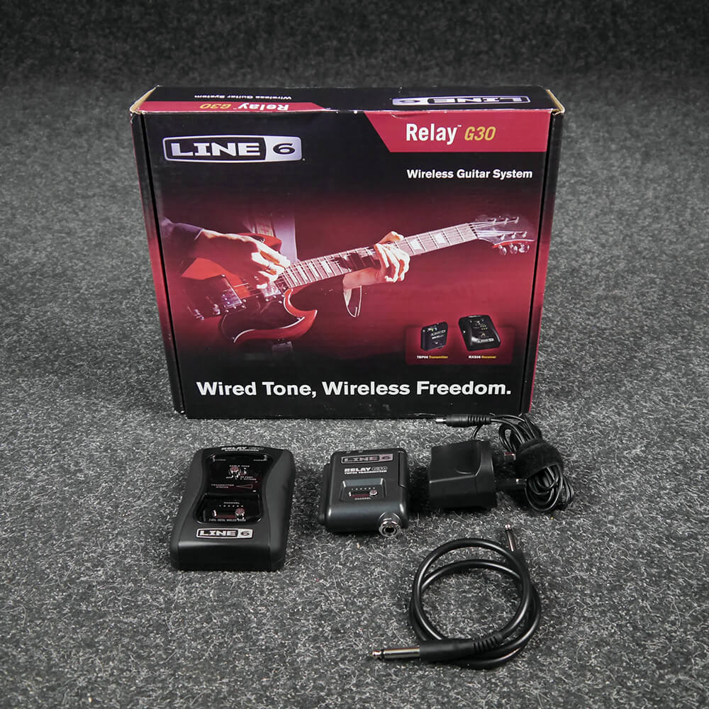Line 6 Relay G30 Wireless System w/Box & PSU 2nd Hand Rich Tone Music