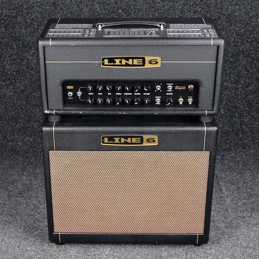 Line 6 Bogner DT25 Valve Amp Head and Cabinet - 2nd Hand **COLLECTION ...