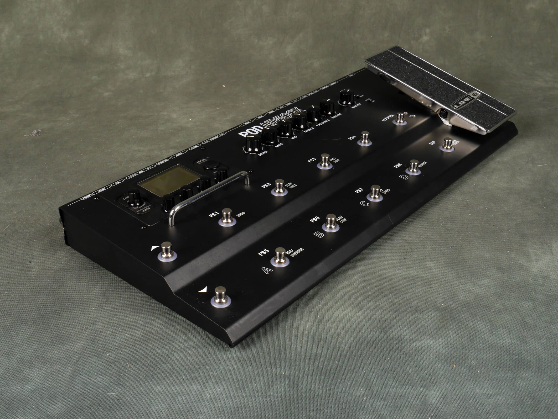 Line 6 POD HD500X Multi Effects FX Pedal Board 2nd Hand Rich Tone Music