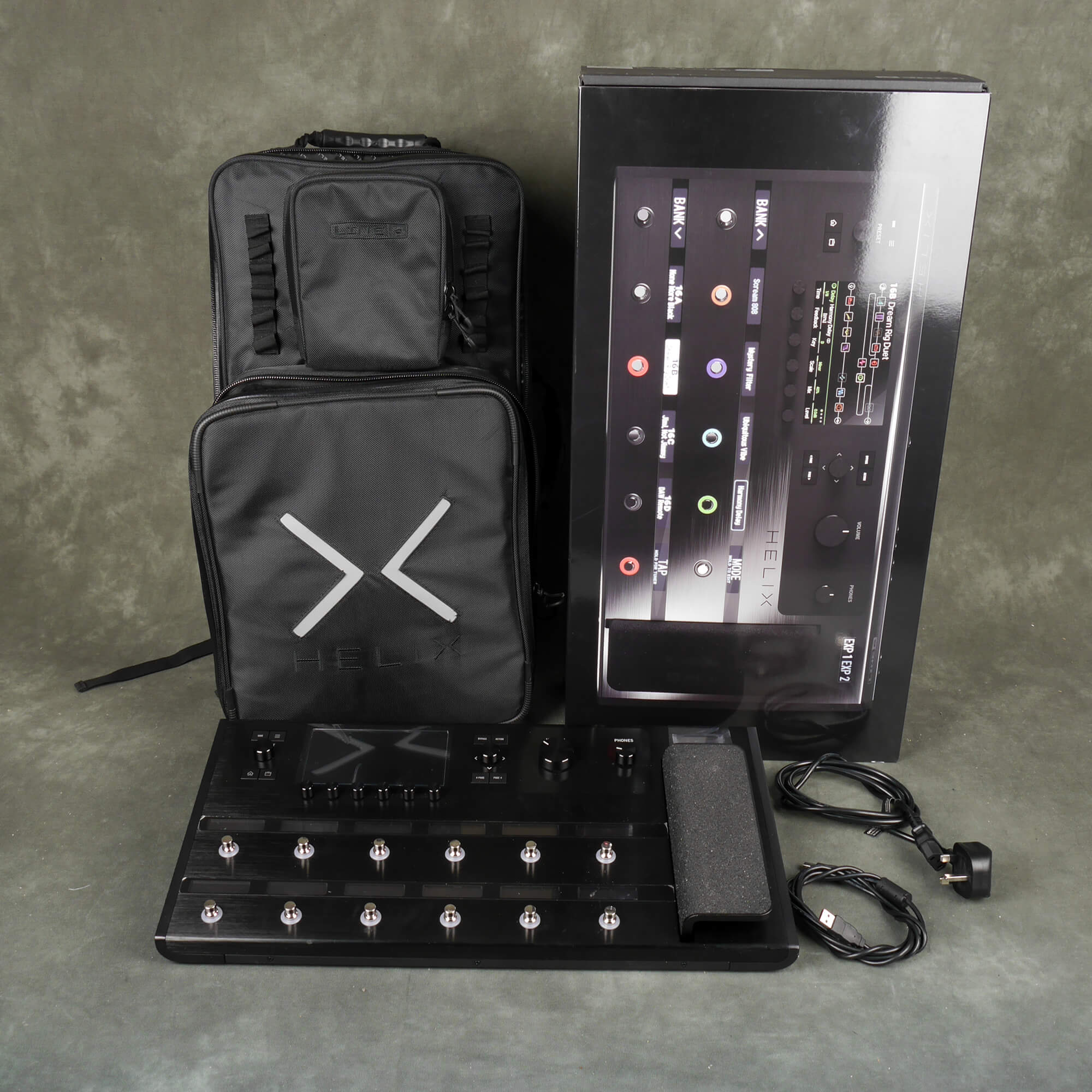 Line 6 Helix Modelling FX Floorboard w/Gig Bag 2nd Hand Rich Tone Music