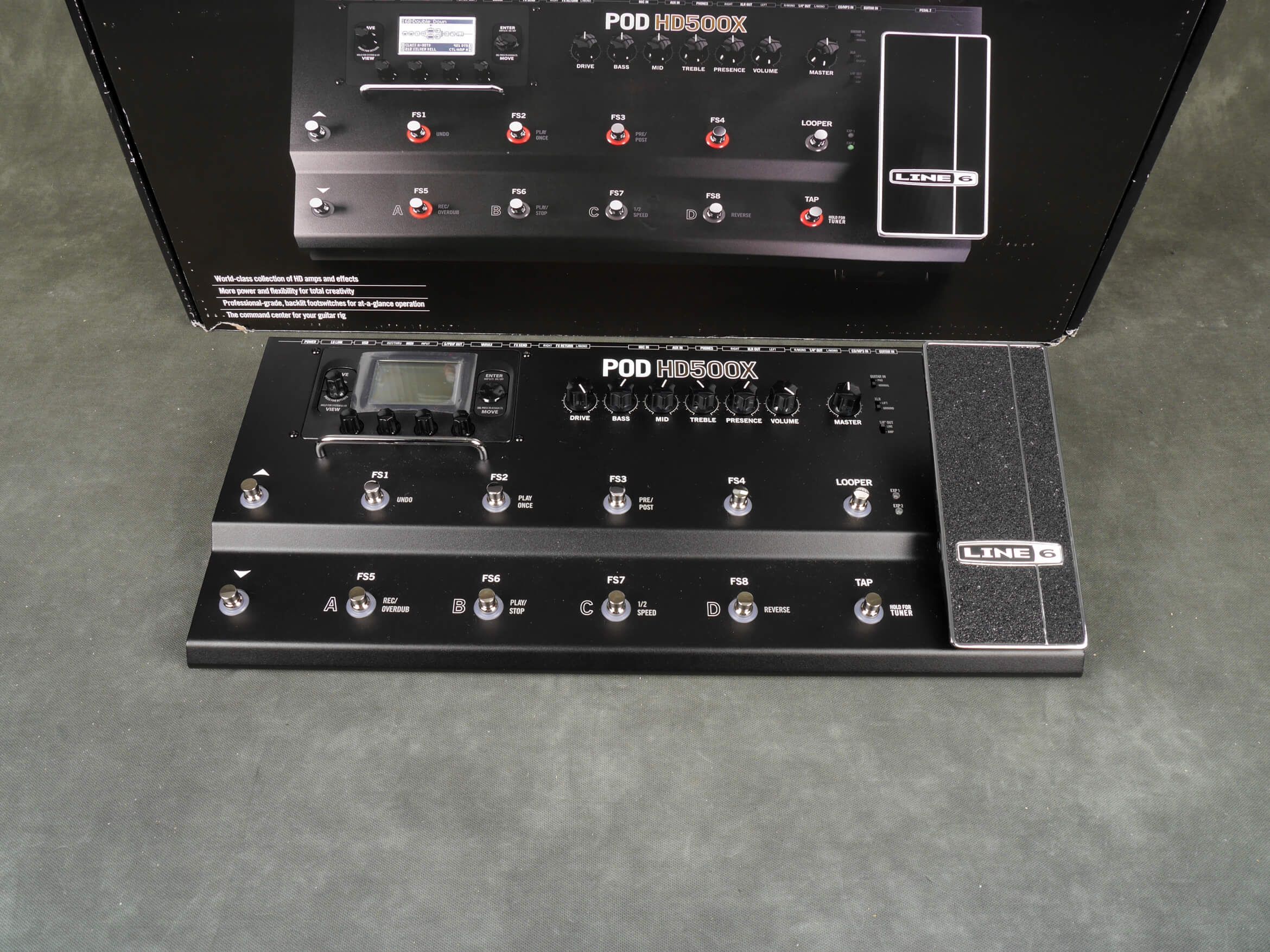 Line 6 Pod HD500X Multi Effects Pedal w/Box & PSU - 2nd Hand | Rich ...