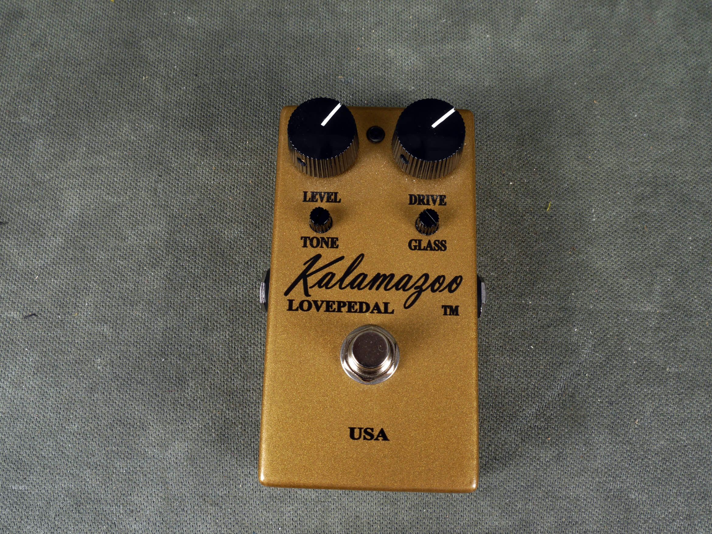 Lovepedal Kalamazoo Gold Overdrive FX Pedal w/Box 2nd Hand Rich