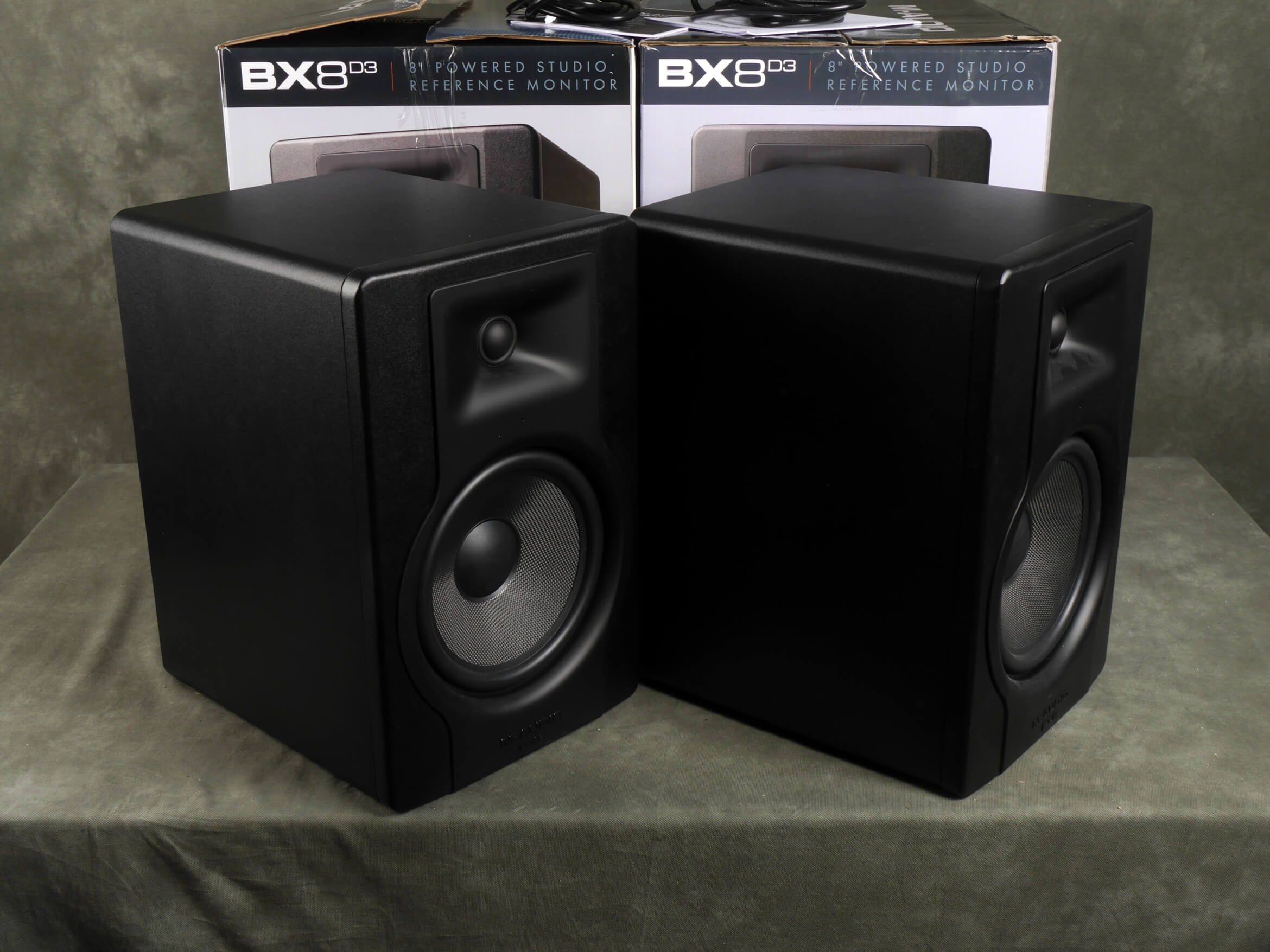 MAudio BX8 Studio Monitors Pair w/Box 2nd Hand Rich Tone Music