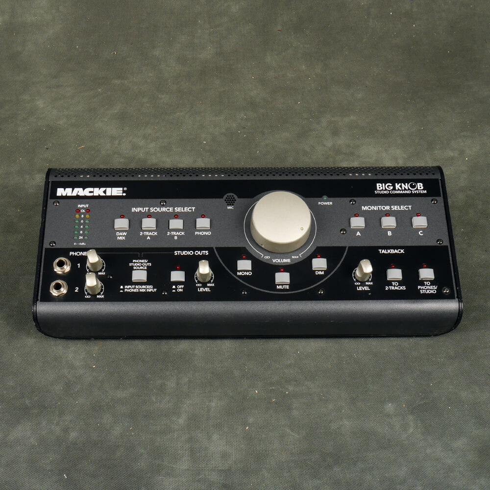 Mackie Big Knob Studio Command System 2nd Hand Rich Tone Music