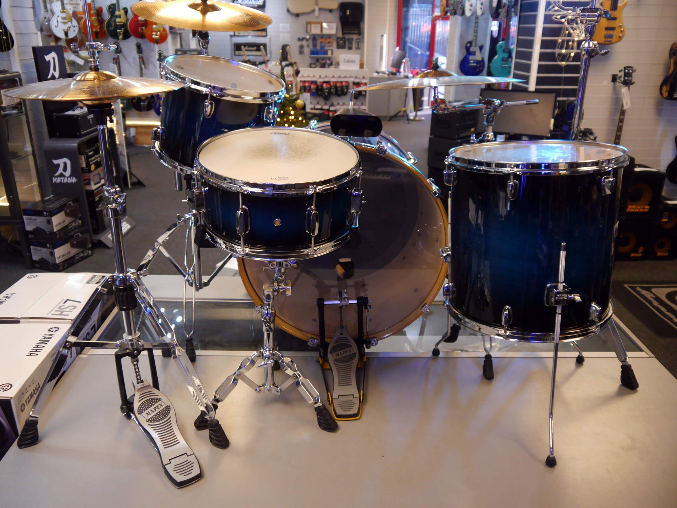 Mapex M Birch Kit 24 Bass Drum Sabian Cymbals Bag **COLLECTION ONLY