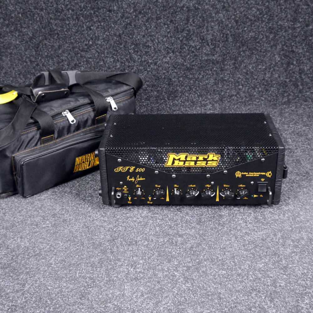 Markbass TTE500 Randy Jackson Bass Amp Head w/Bag 2nd Hand Rich
