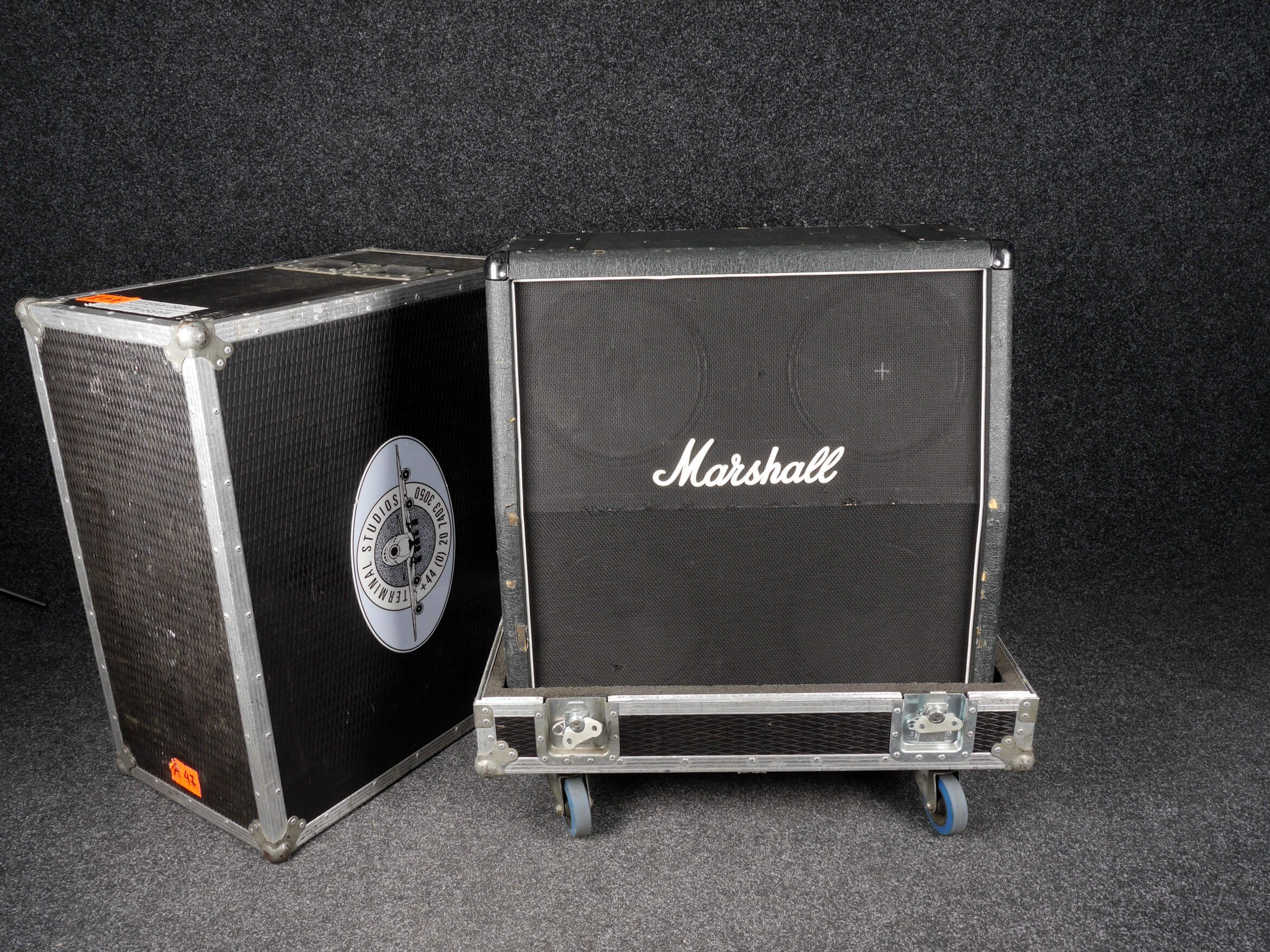 Marshall 1960AV 1960 Vintage 4x12 (A47) w/Case - 2nd Hand **COLLECTION