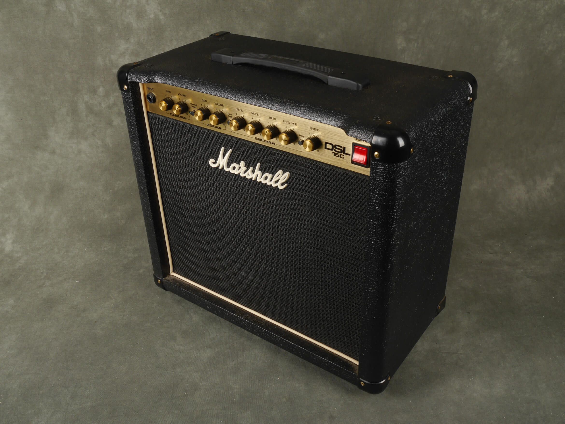 Marshall Dsl15c Valve Combo Amplifier Wbox And Psu 2nd Hand Rich