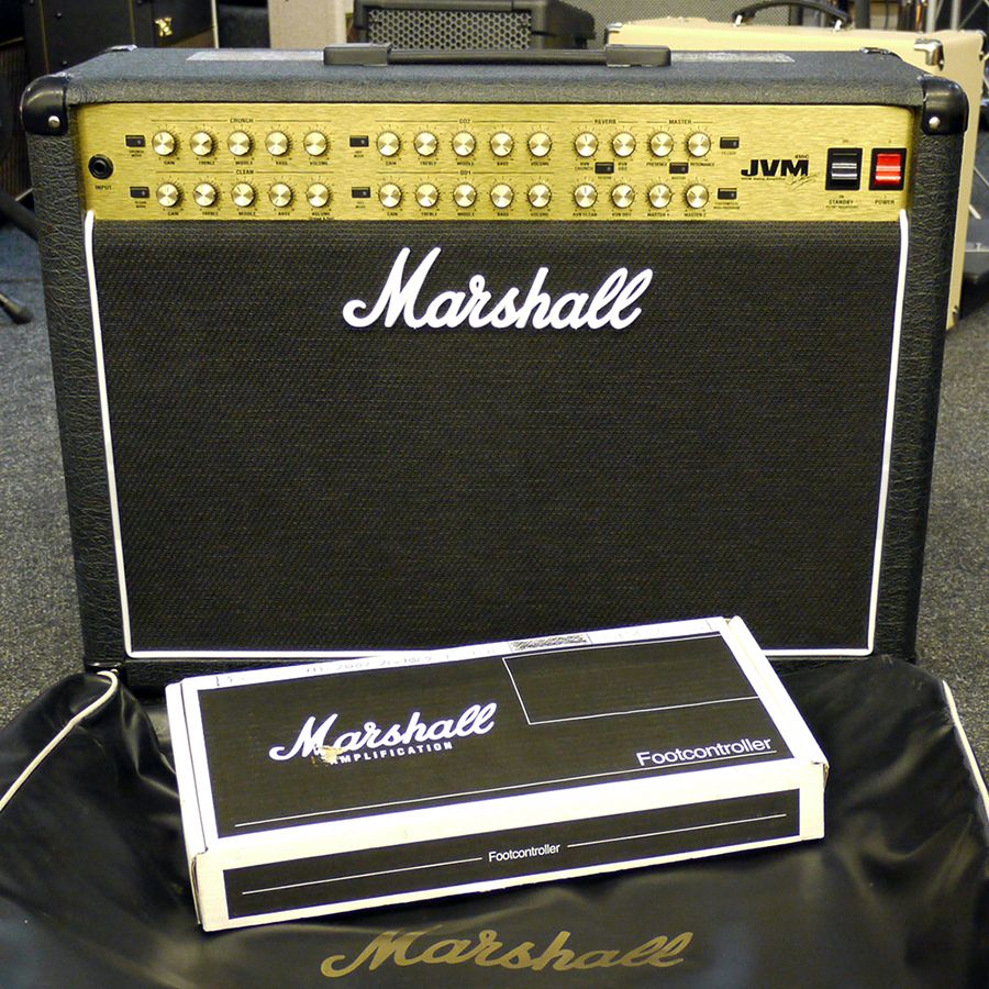 Marshall JVM410C 4CHannel Valve Combo Amp w/ Case 2nd Hand