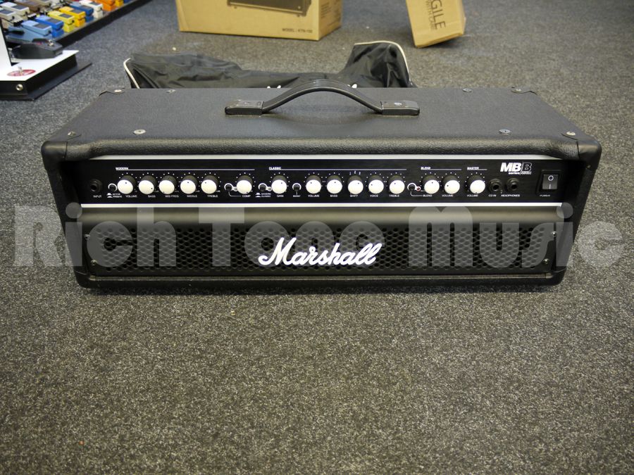 Marshall Mb450h Bass Amp Head W Cover 2nd Hand Rich