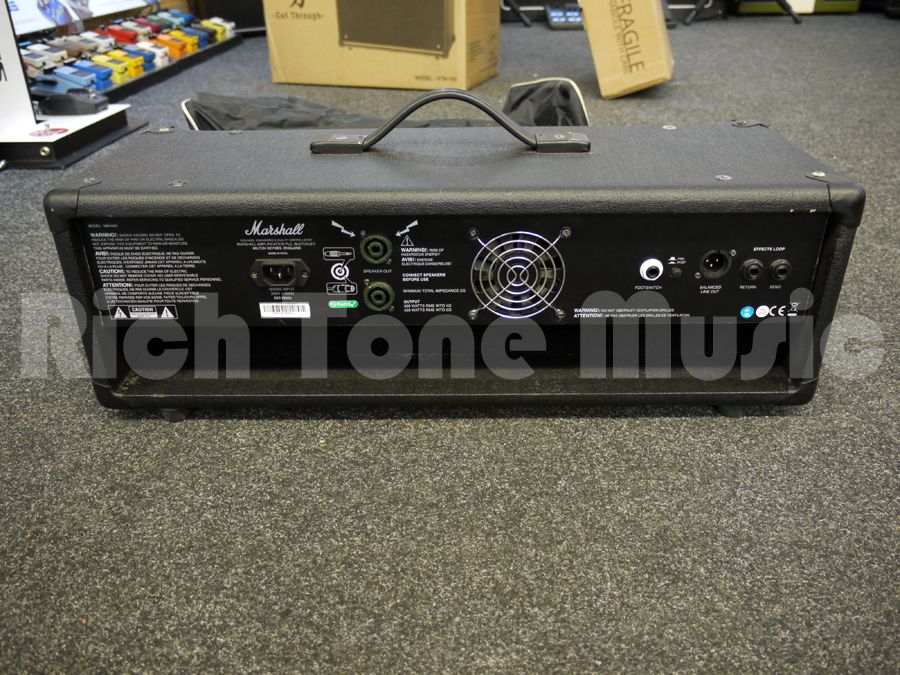 Marshall Mb450h Bass Amp Head W Cover 2nd Hand Rich