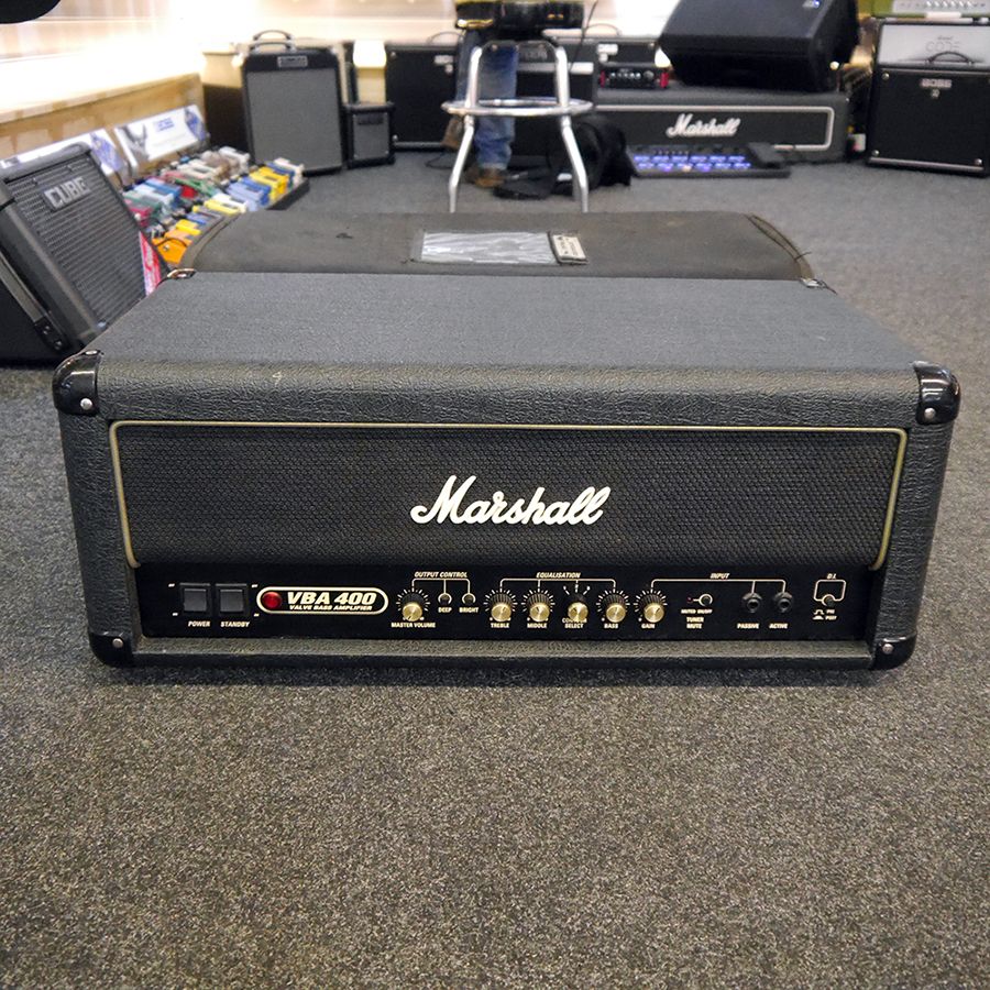 Marshall VBA400 Bass Amp Head w/ Cover *COLLECTION ONLY* - 2nd Hand ...