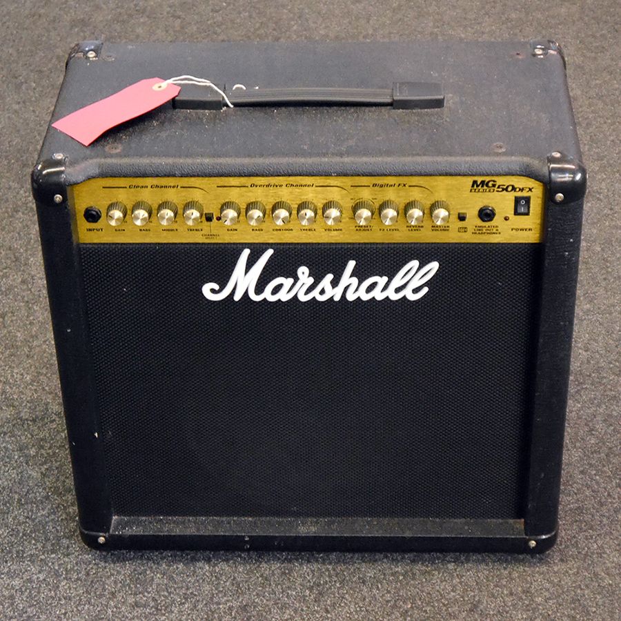 Marshall MG50DFX Combo Amplifier 2nd Hand Rich Tone Music