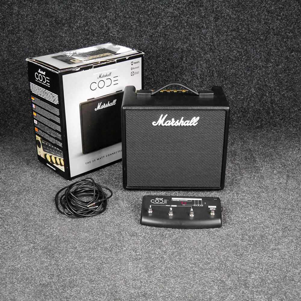 Marshall Code 25 Combo w/Box - 2nd Hand | Rich Tone Music