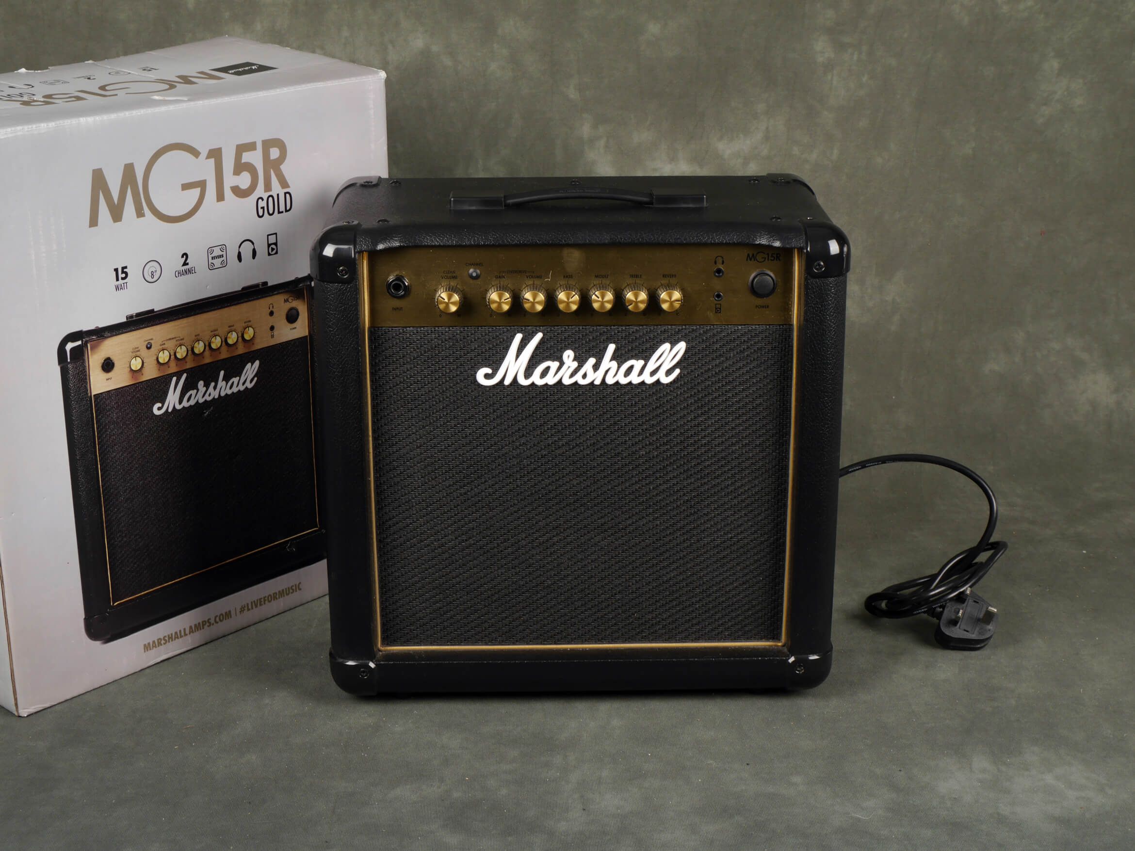 Marshall MG15R Gold Combo Amp w/Box 2nd Hand Rich Tone Music