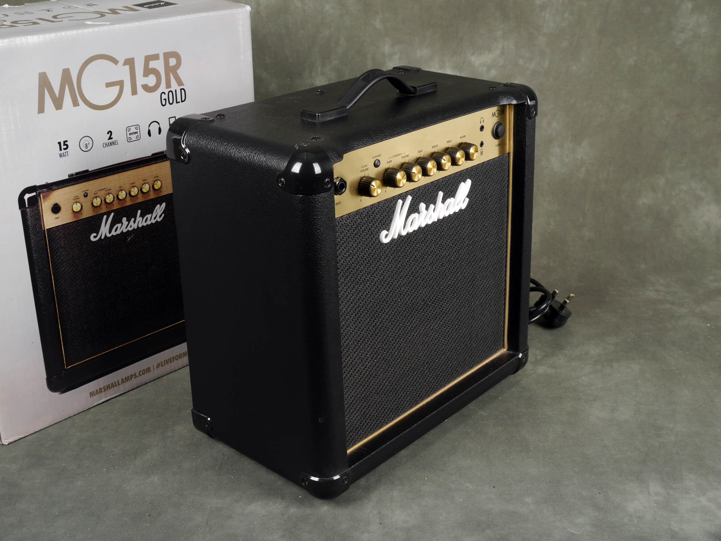 Marshall MG15R Gold Combo Amp w/Box 2nd Hand Rich Tone Music