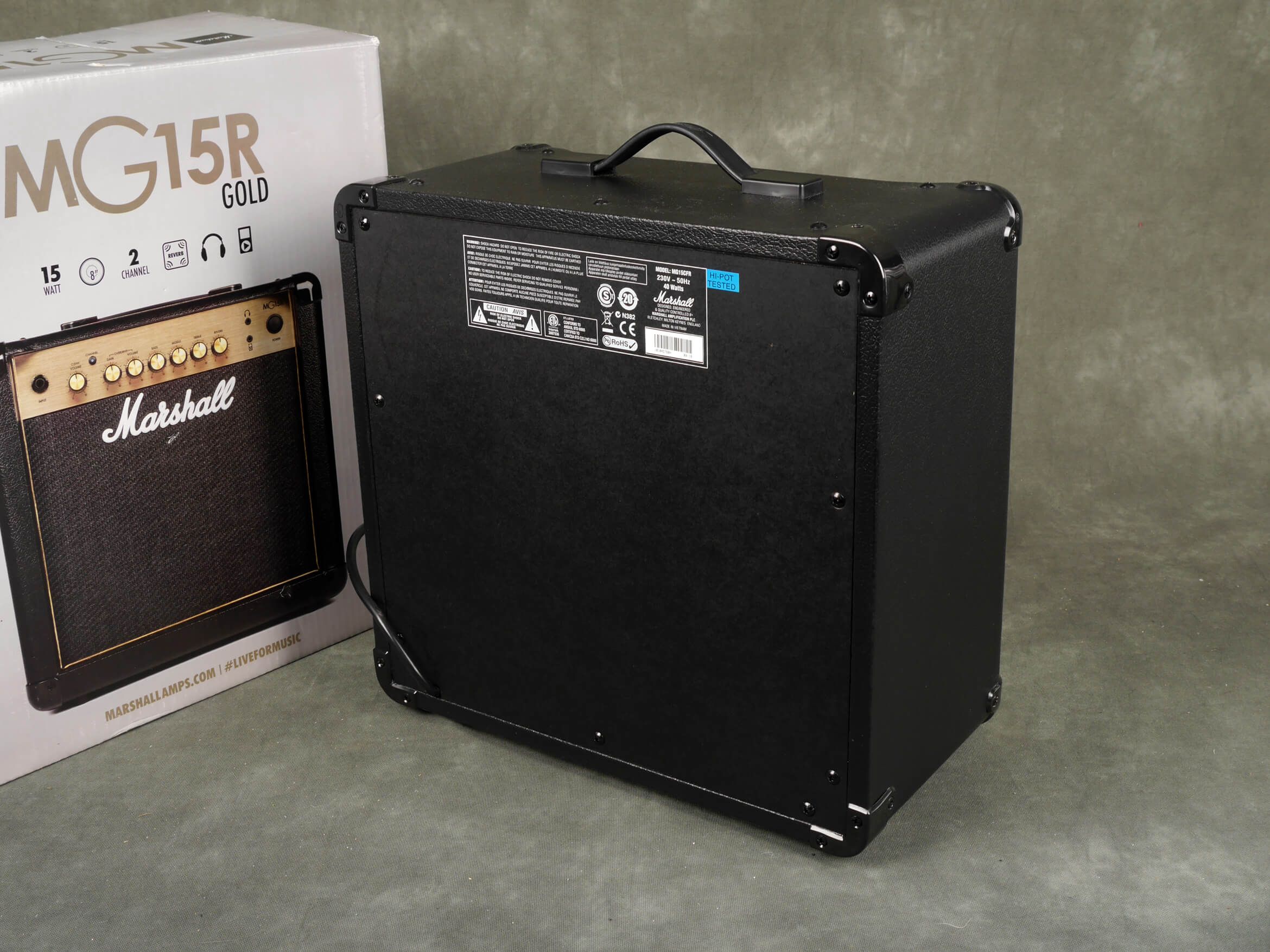 Marshall MG15R Gold Combo Amp w/Box 2nd Hand Rich Tone Music