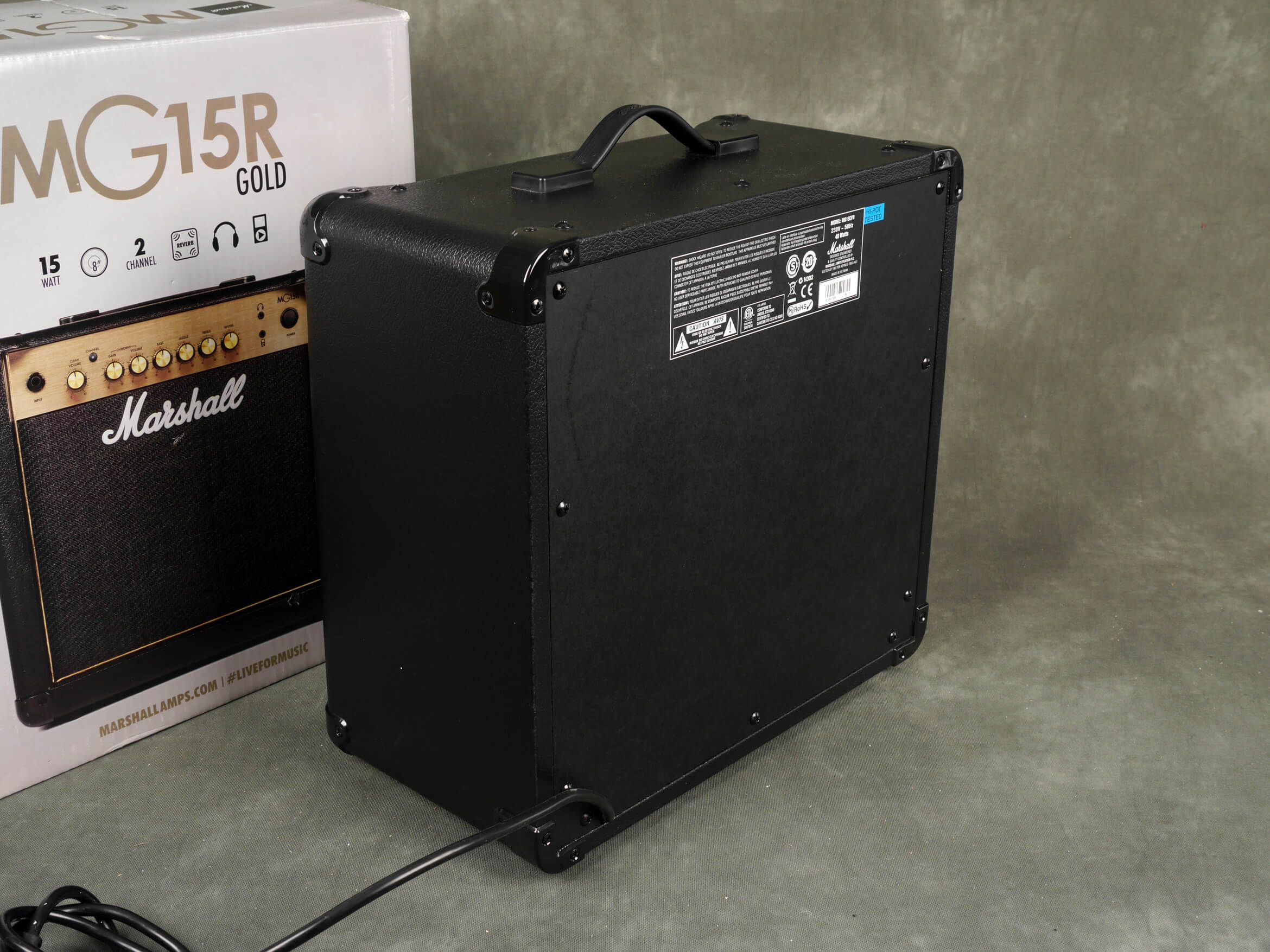 Marshall MG15R Gold Combo Amp w/Box 2nd Hand Rich Tone Music