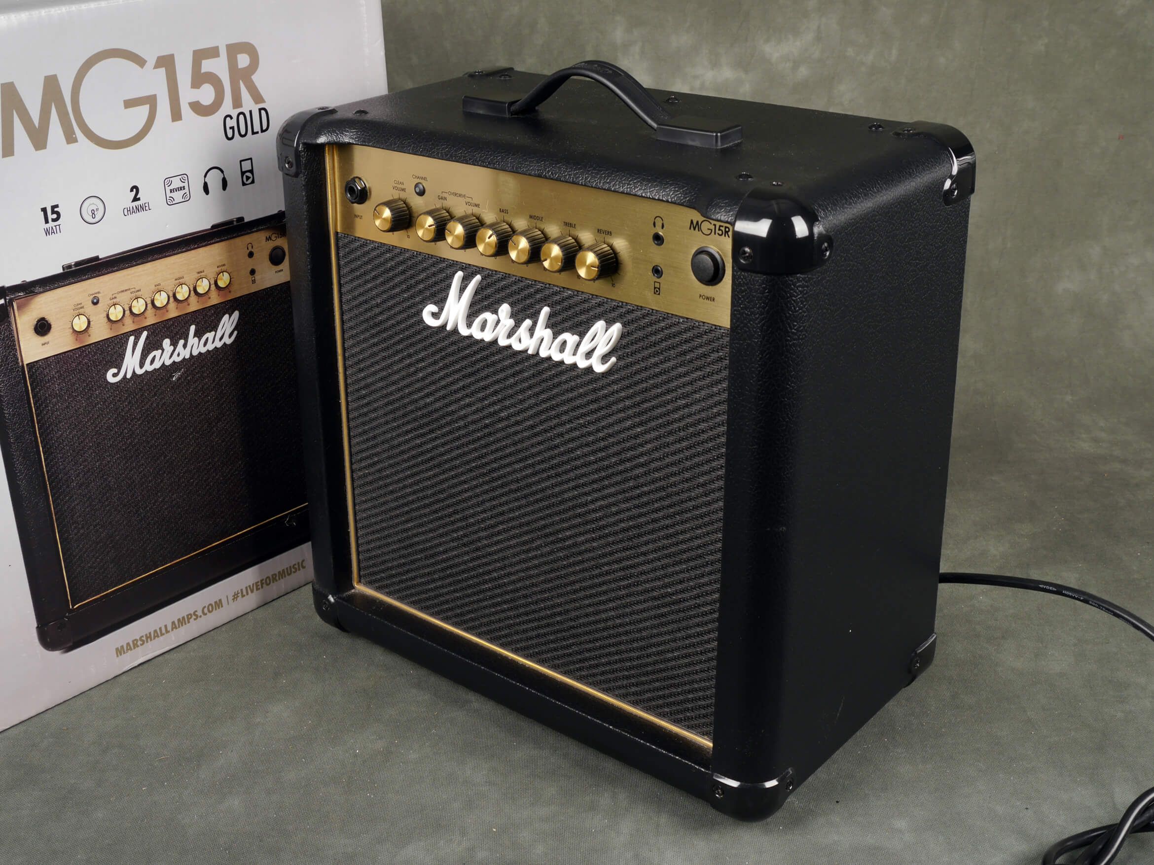 Marshall MG15R Gold Combo Amp w/Box - 2nd Hand | Rich Tone Music