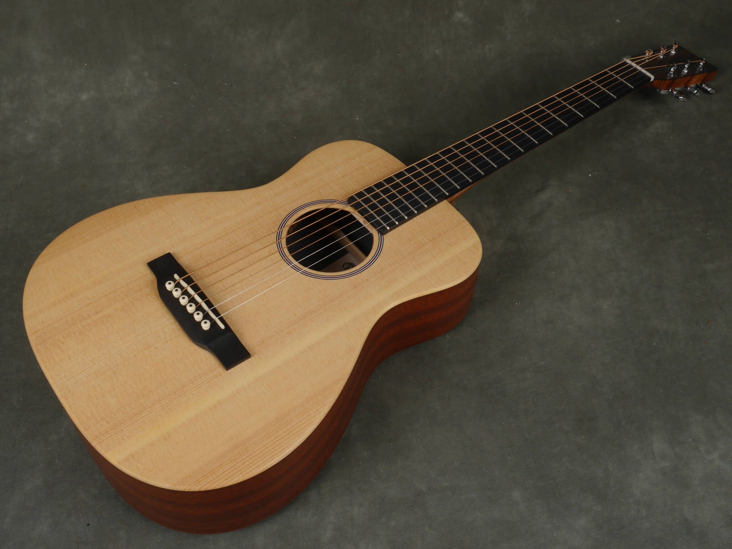 Martin LX1 Little Martin Acoustic Guitar Natural w/Gig Bag 2nd Hand Rich Tone Music
