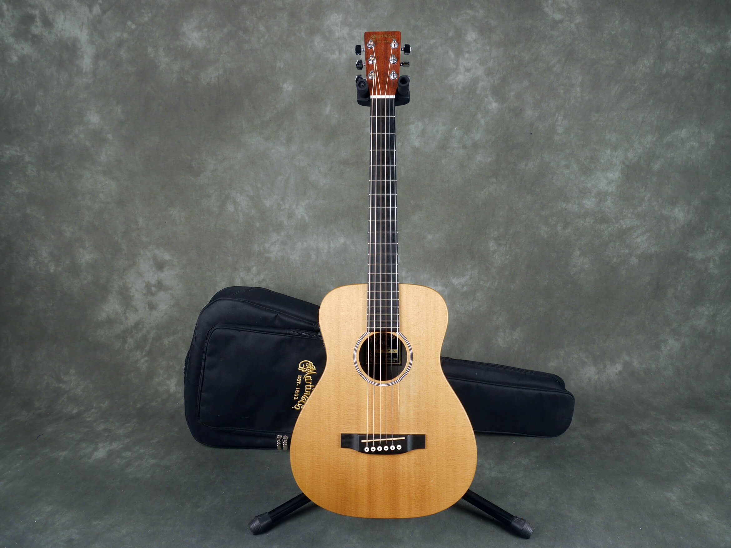 Martin LX1E Little Martin ElectroAcoustic Guitar Natural w/Gig Bag 2nd Hand Rich Tone Music