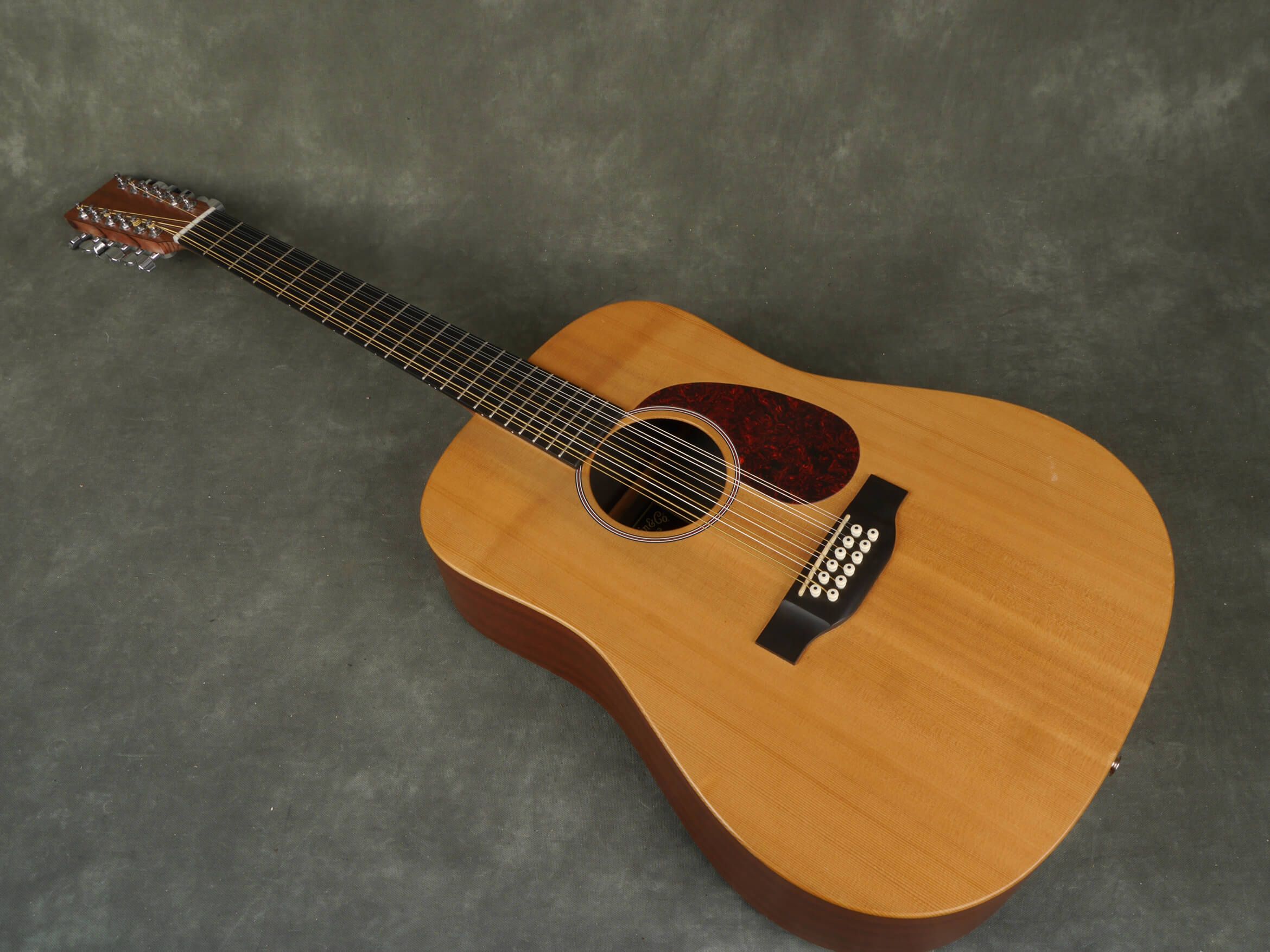 Martin D12X1AE 12-String Acoustic Electric Guitar - Natural - 2nd Hand