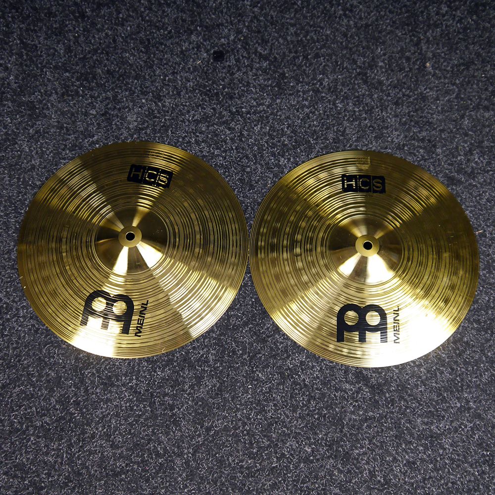 Meinl 13″ HCS HiHat Cymbals 2nd Hand Rich Tone Music