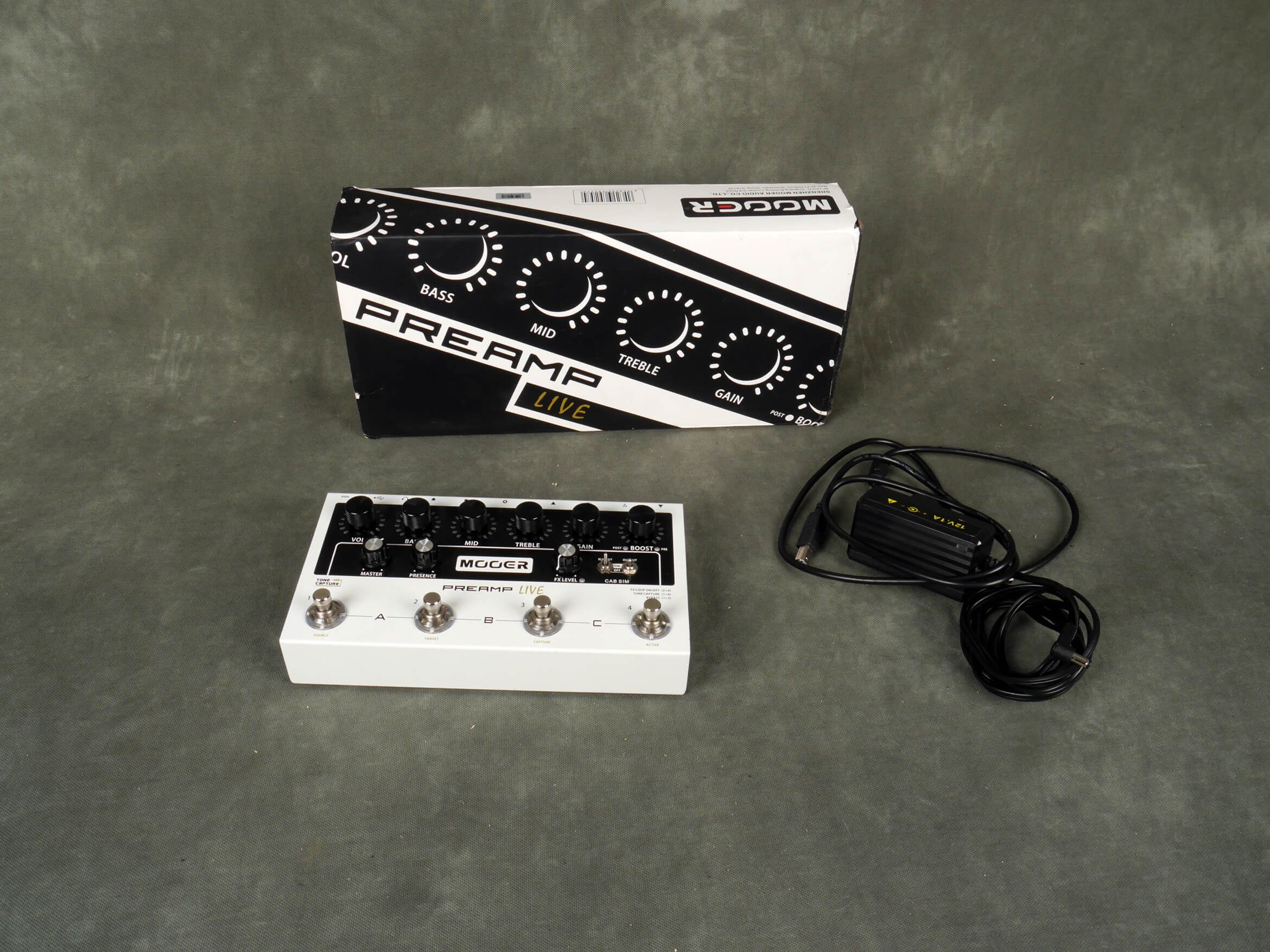 Mooer Preamp Live Guitar Preamp Pedal w/Box 2nd Hand Rich Tone Music