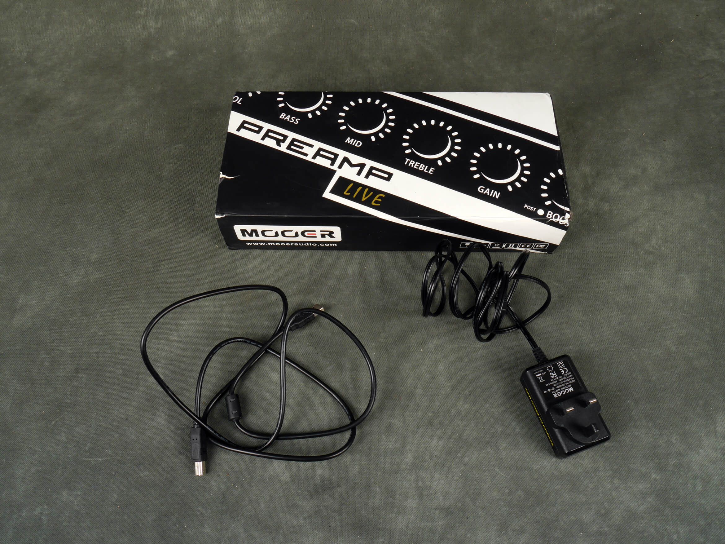 Mooer Preamp Live Guitar Preamp Pedal w/Box 2nd Hand Rich Tone Music