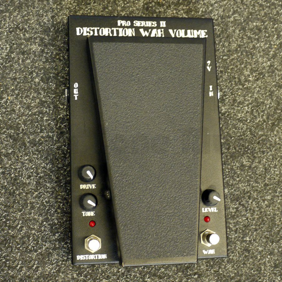 Morley PDWII Pro Series II Distortion Wah Volume FX Pedal 2nd Hand