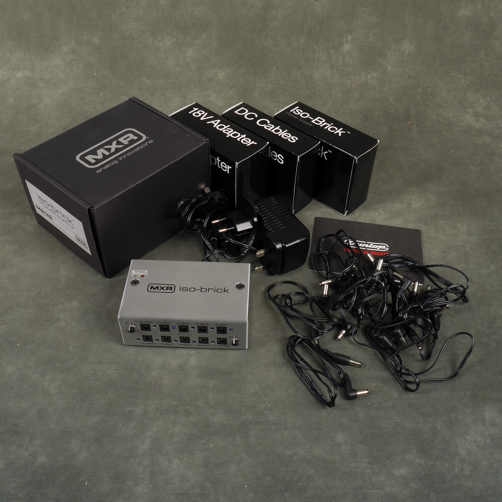 MXR IsoBrick Pedalboard Power Supply w/Box & PSU 2nd Hand Rich