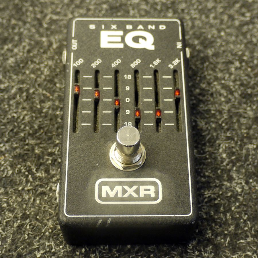 MXR M109 6Band Graphic EQ Pedal 2nd Hand Rich Tone Music