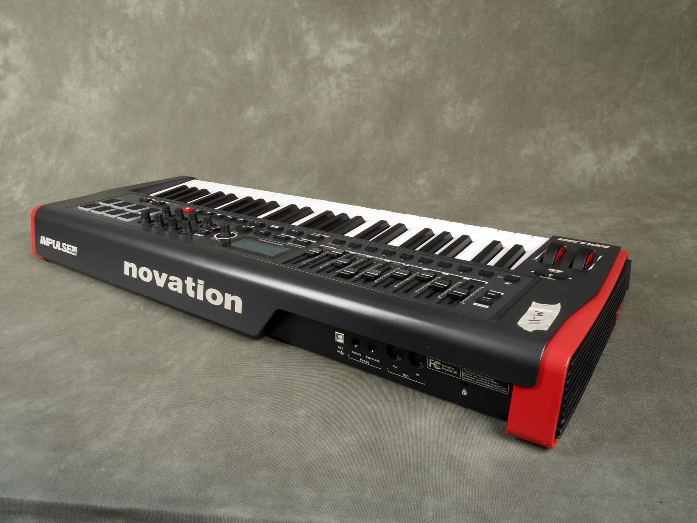 Novation Impulse 49 MIDI Keyboard (M11) 2nd Hand Rich Tone Music