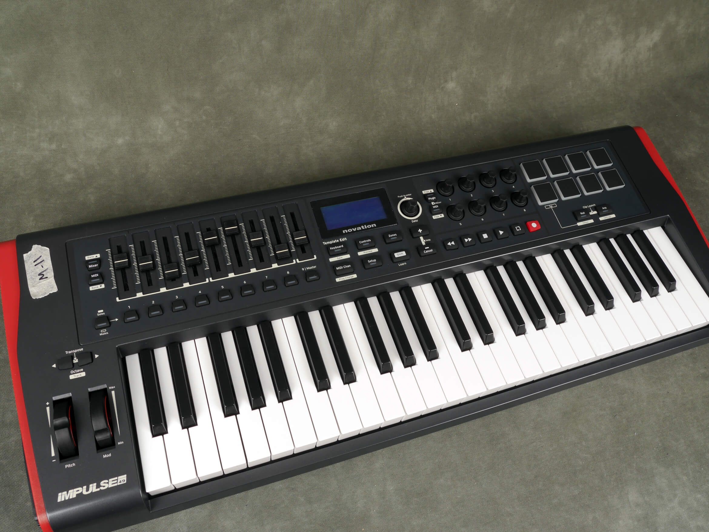 Novation Impulse 49 MIDI Keyboard (M11) 2nd Hand Rich Tone Music