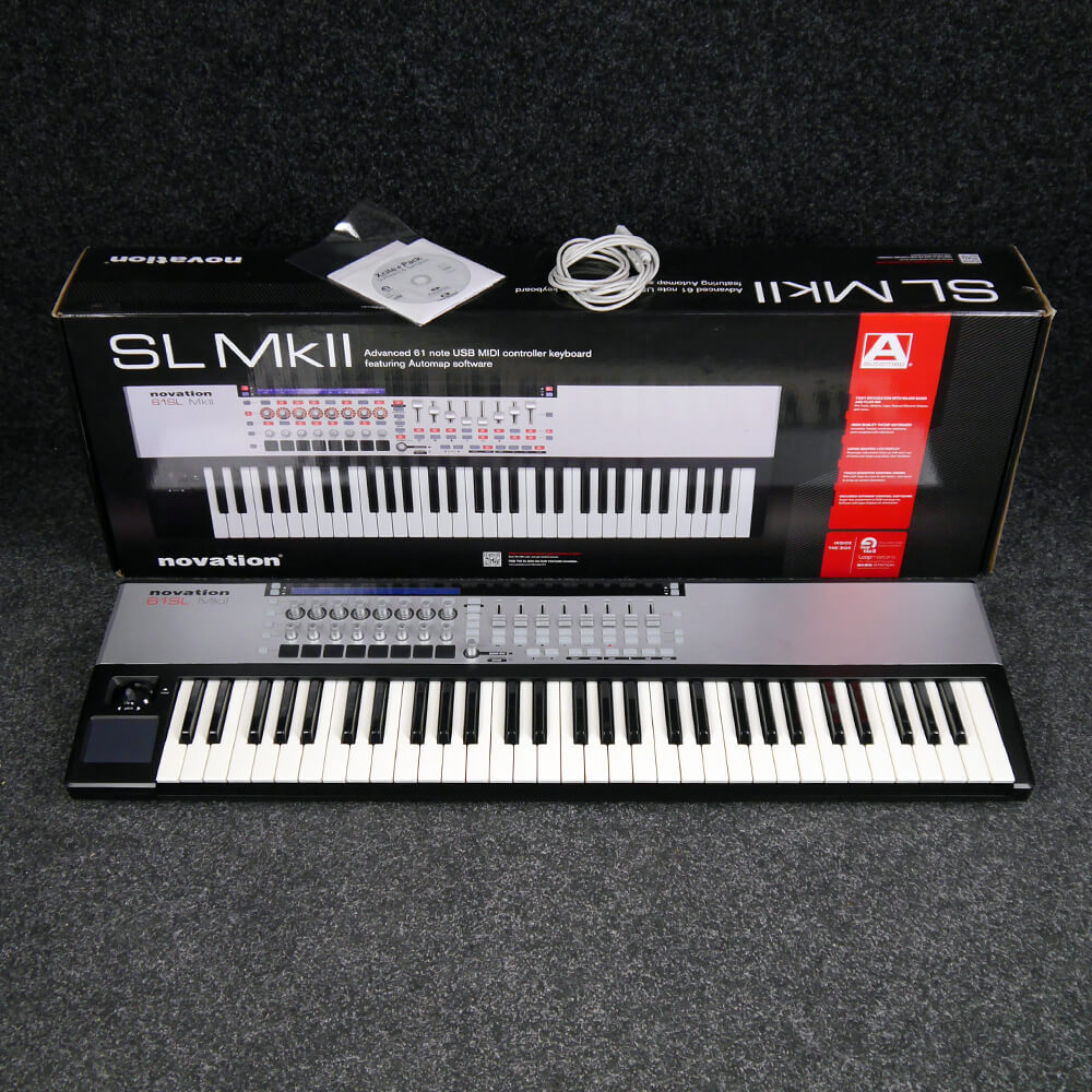 Novation 61SL MkII USB MIDI Controller w/Box 2nd Hand Rich Tone Music