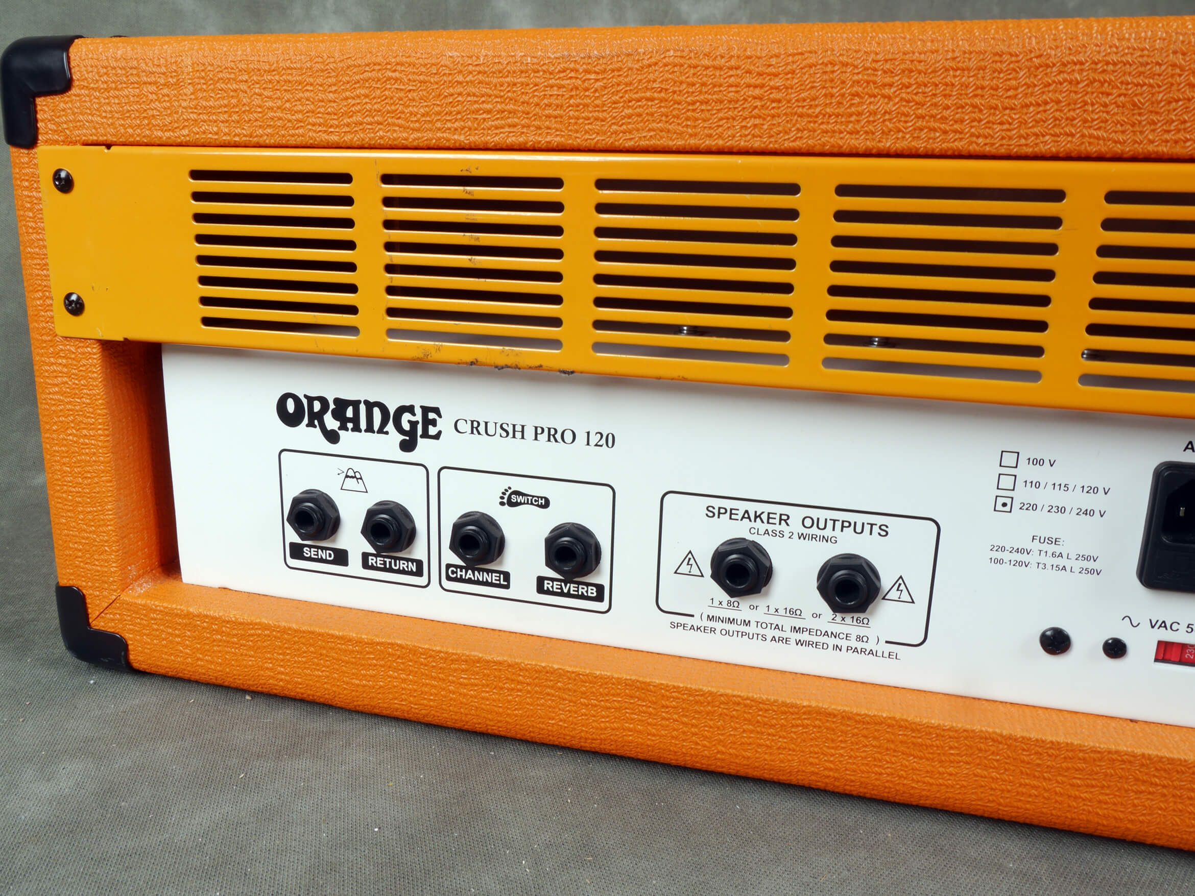 Orange Cr120h Crush Pro Amplifier Head 2nd Hand Rich Tone Music