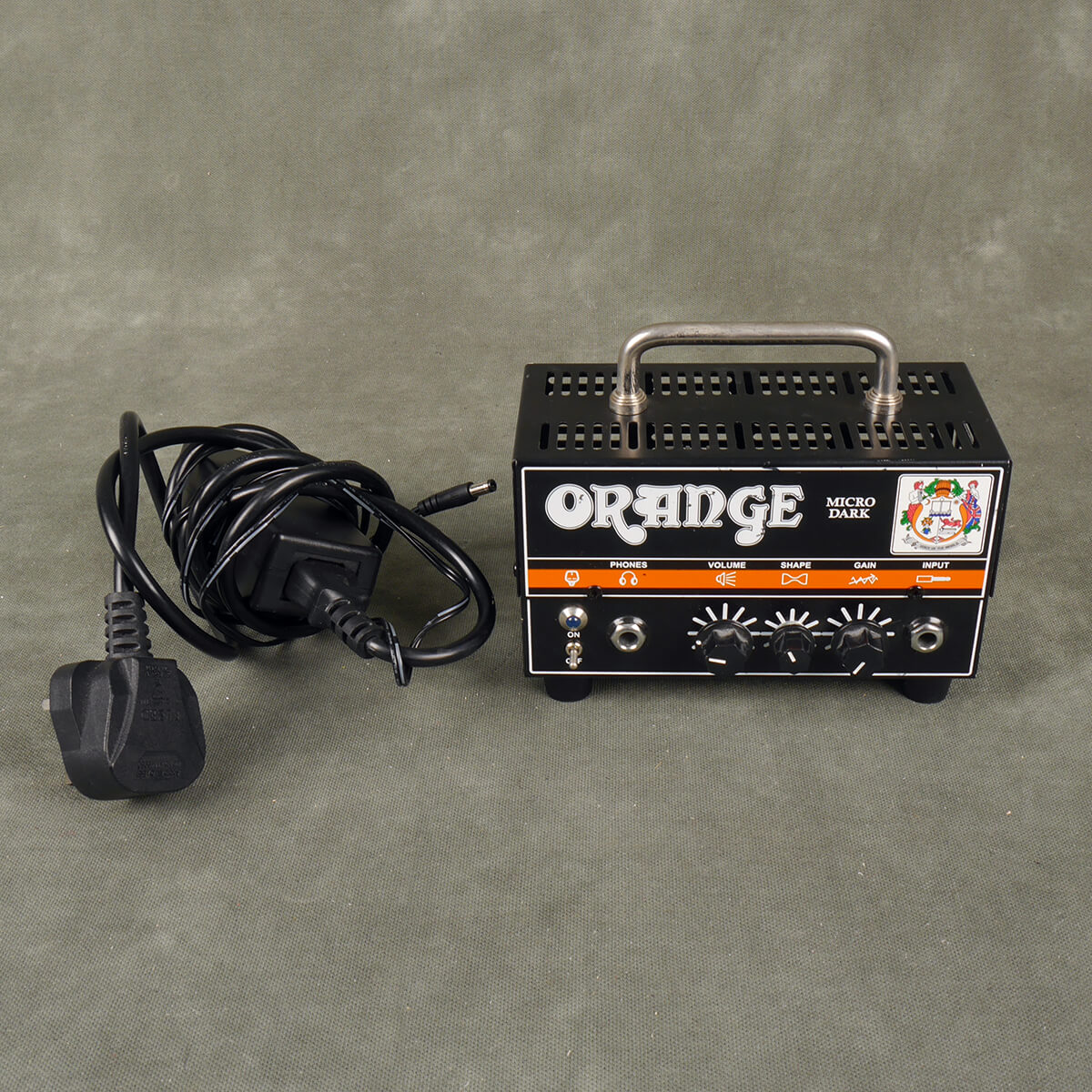 Orange Micro Dark Terror w/Power Supply 2nd Hand Rich Tone Music