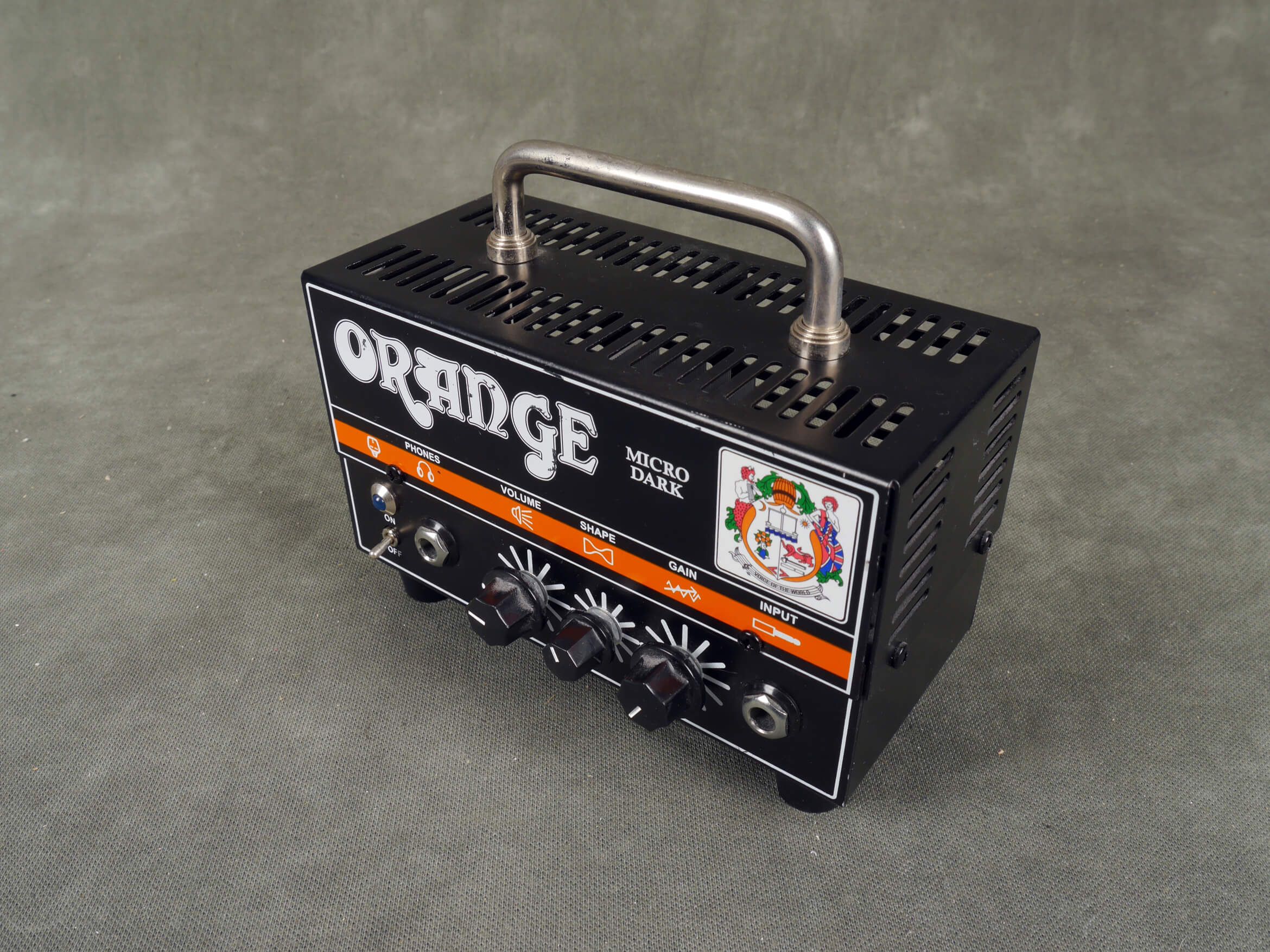 Orange Micro Dark Terror w/Power Supply 2nd Hand Rich Tone Music