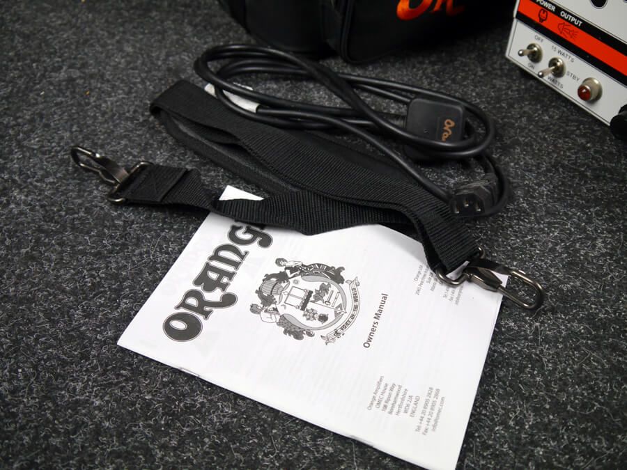 orange micro terror bag