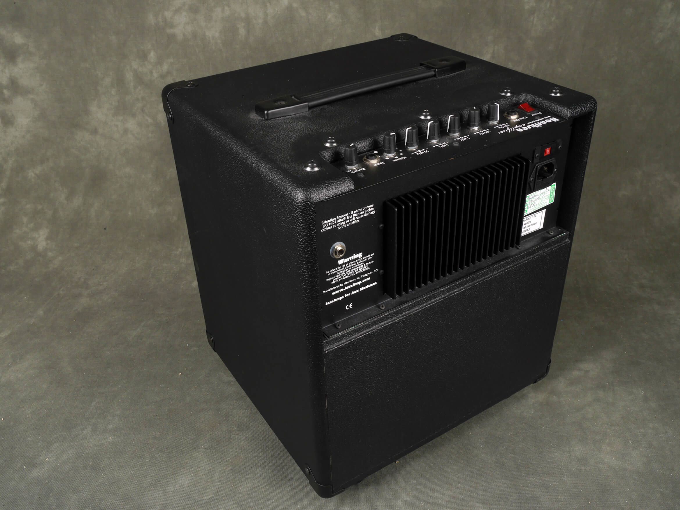 Henriksen Jazz Amp Guitar Combo 1 x 12 Amplifier Gig Bag 2nd Hand