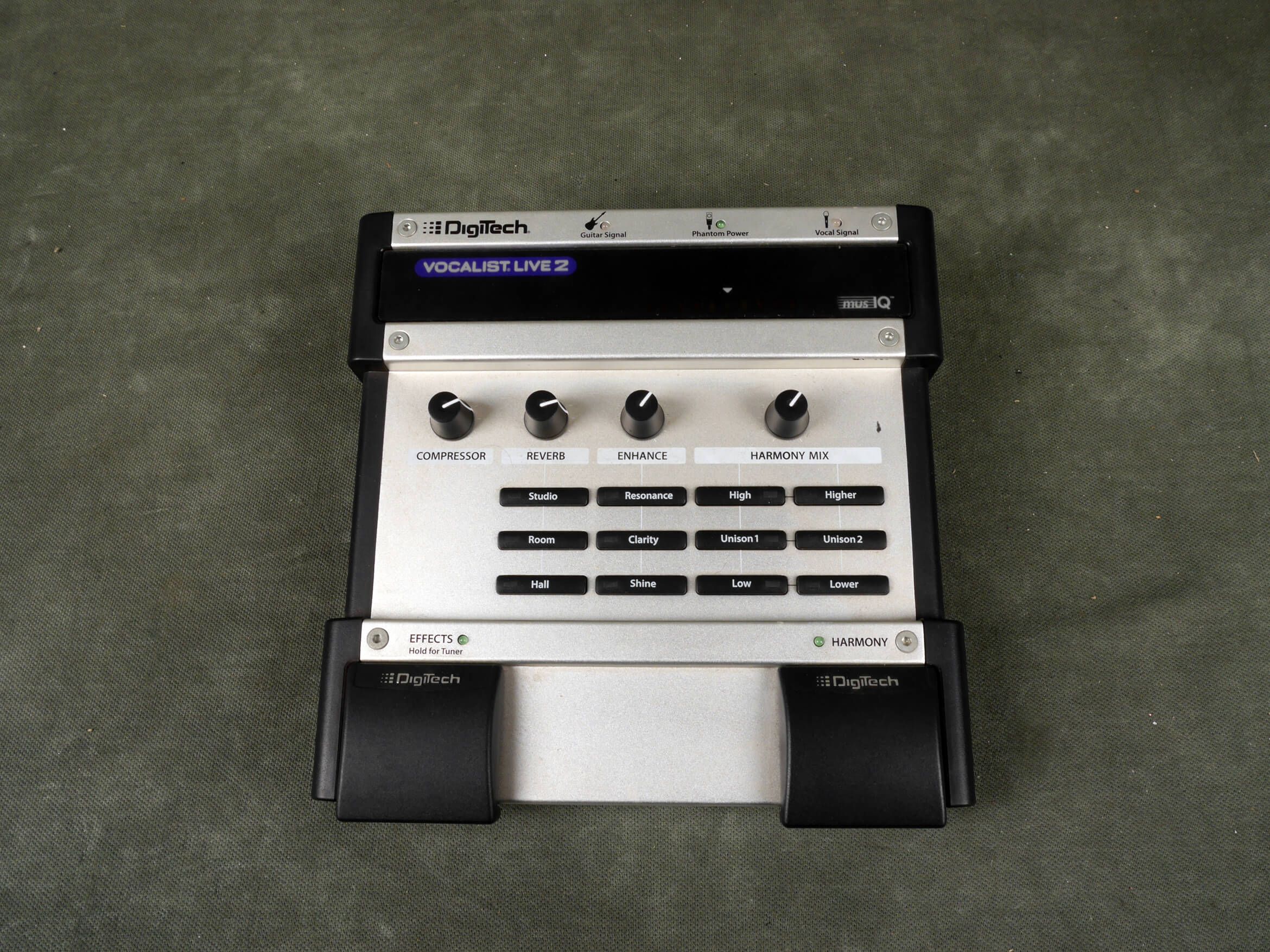 Digitech Vocalist Live 2 Vocal FX Processor w/Box & PSU 2nd Hand