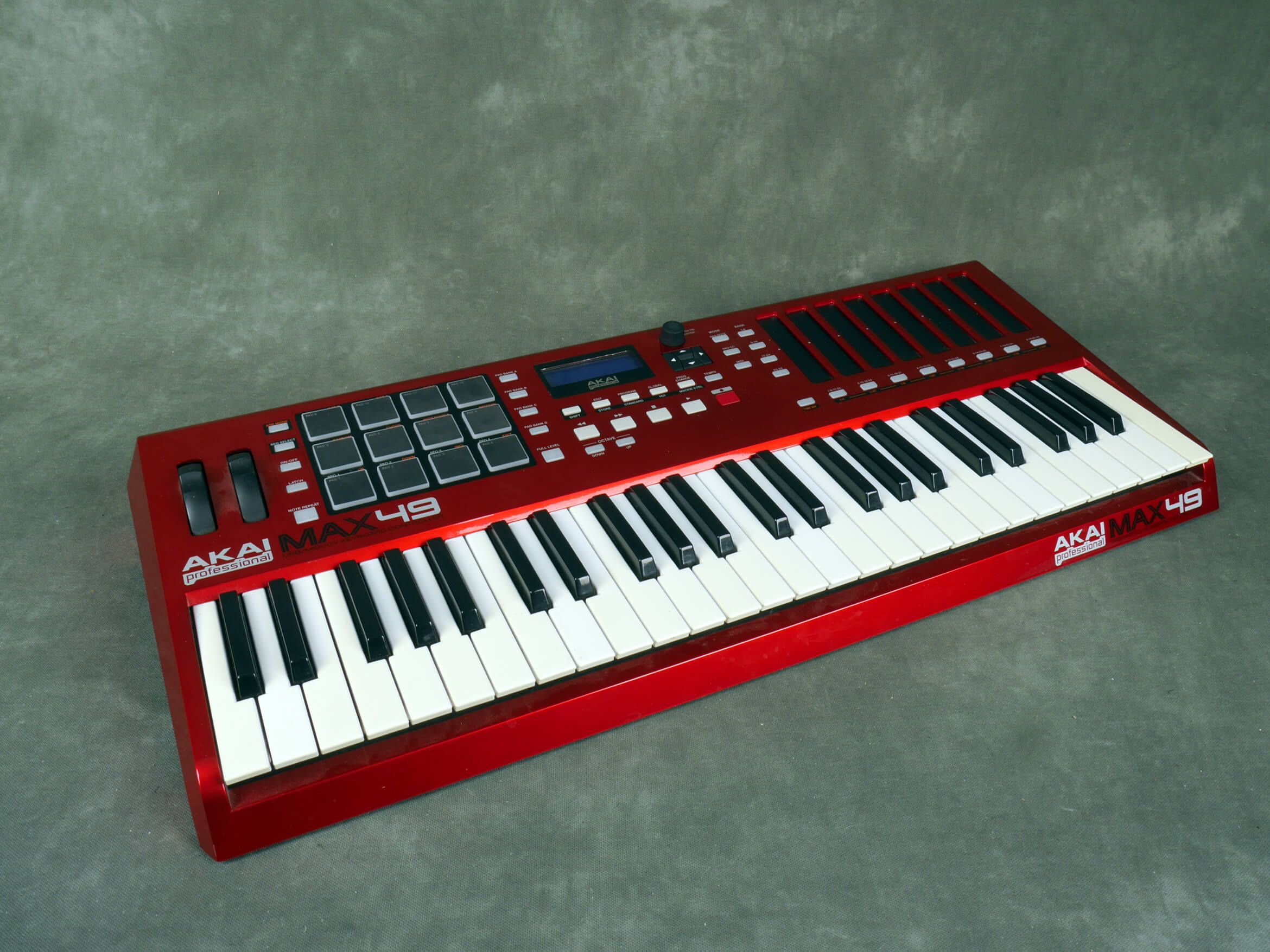 Akai Max49 USB/MIDI/CV Keyboard Controller 2nd Hand Rich Tone Music